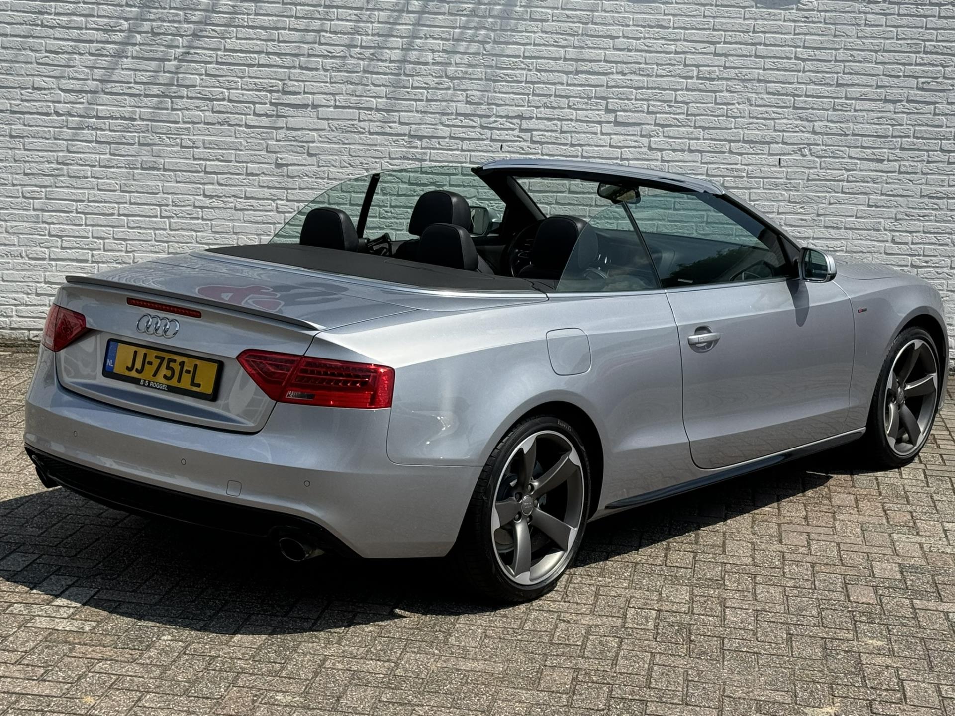 Audi A5 Cabriolet 1.8 TFSI Sport Competition S-line Topstaat! Elektrisch verwarmd + gekoeld Leder Trekhaak afneembaar