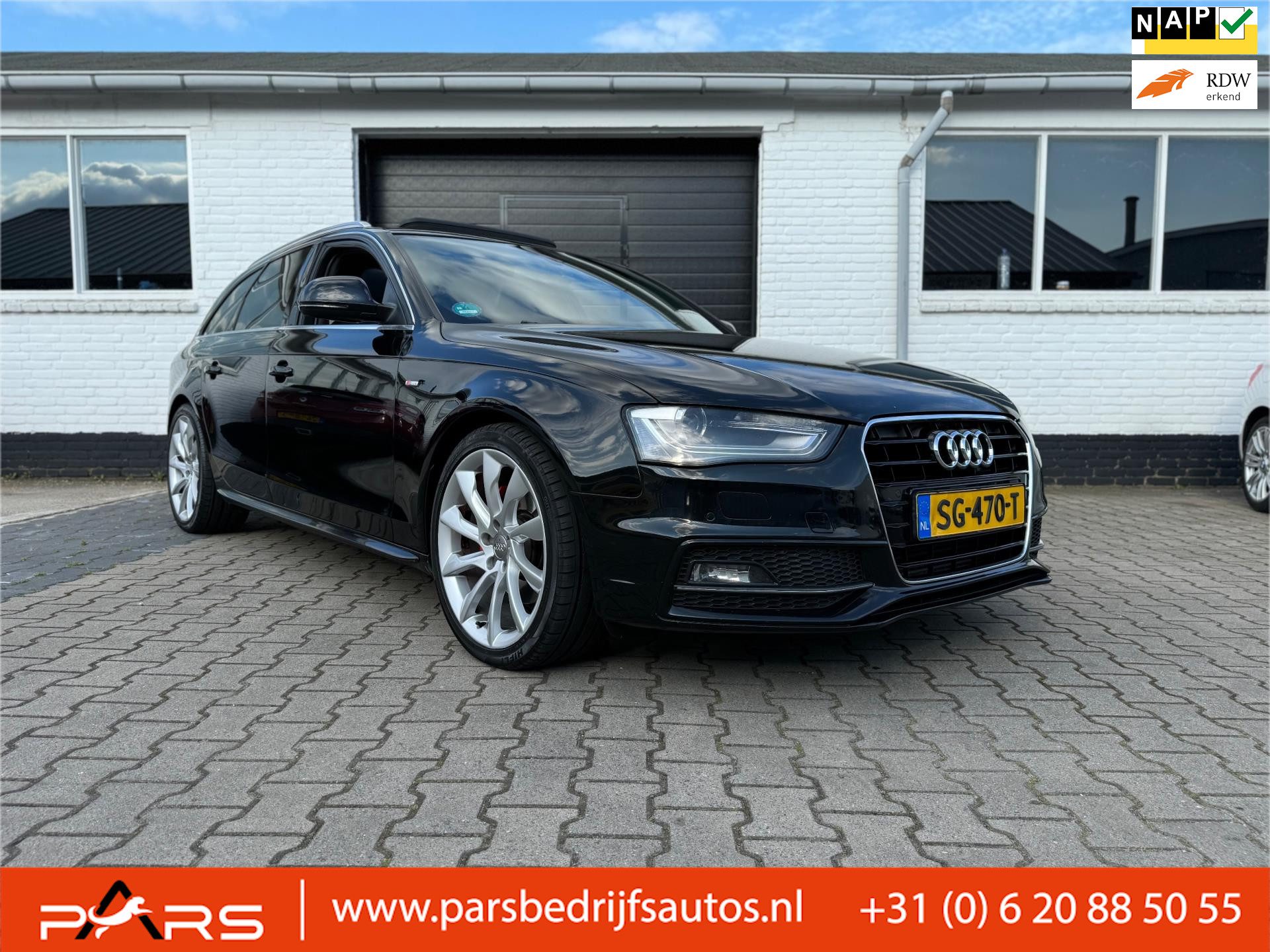 Audi A4 Avant 3.0 TDI Sport Edition S Line bom volle Automaat Pano Navi Elk.Ramen Leer