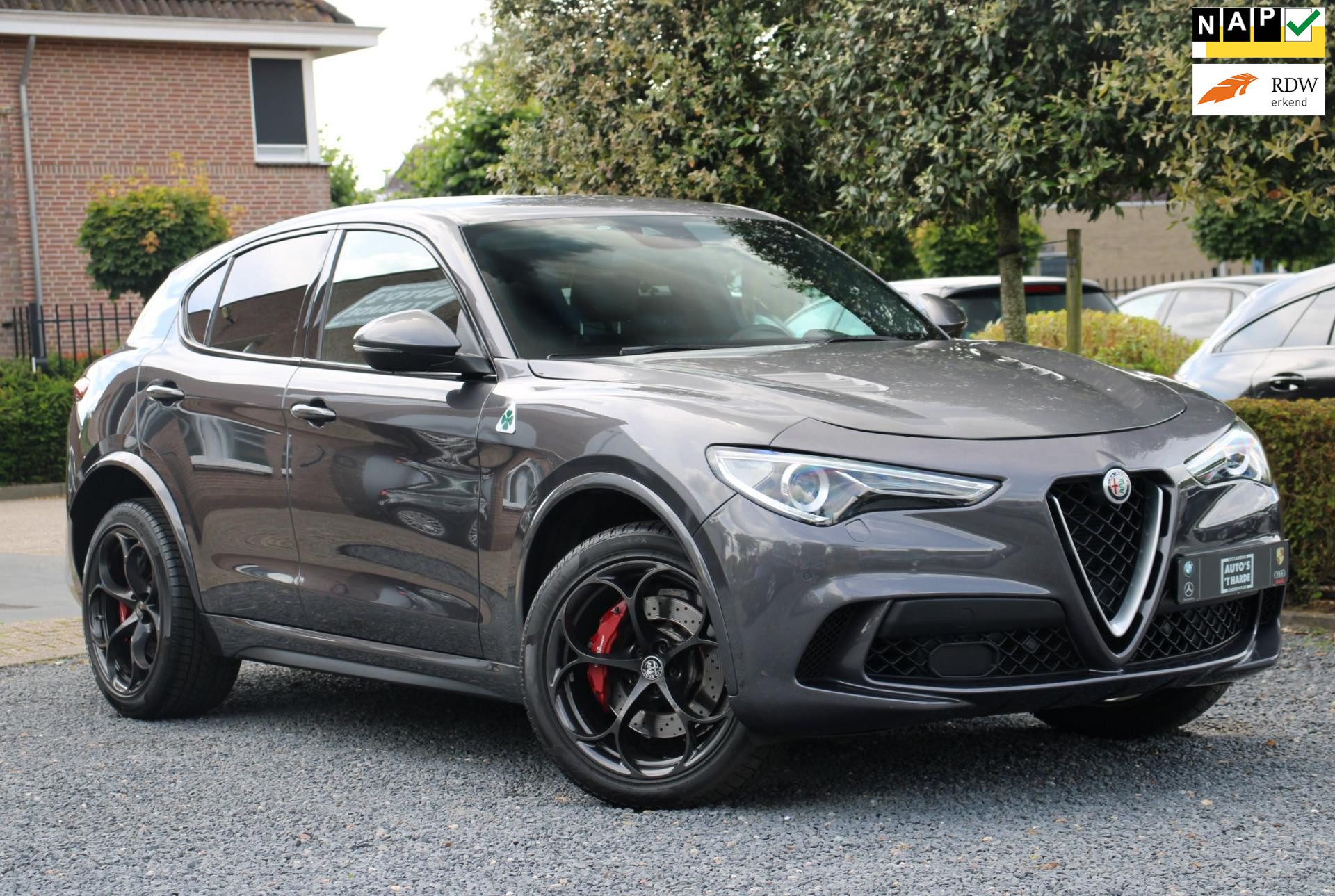 Alfa Romeo Stelvio 2.9 V6 AWD Quadrifoglio 510 PK ACC Carbon Harman Kardon 20”