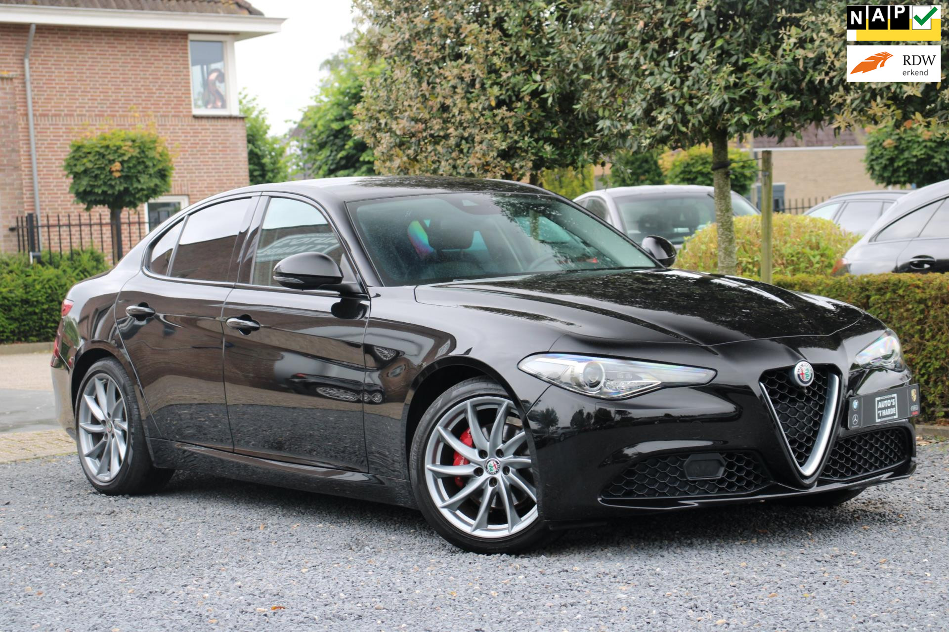 Alfa Romeo Giulia 2.0T Super 200 PK Aut. Xenon Leder Camera Memory ’18