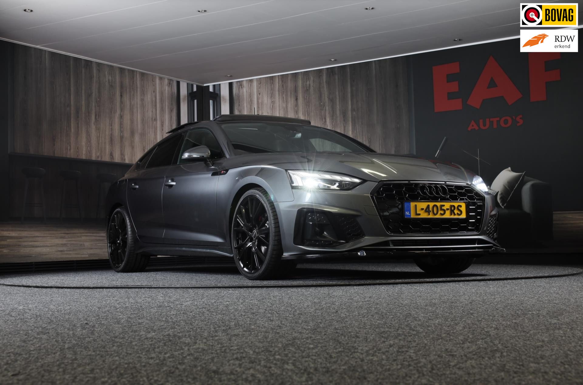 Audi A5 Sportback 40 TFSI / FACELIFT / 190 Pk / AUT / Open panoramadak / Virtual cockpit / Navi / Ecc / Elec pakket / Led / 20 Inc