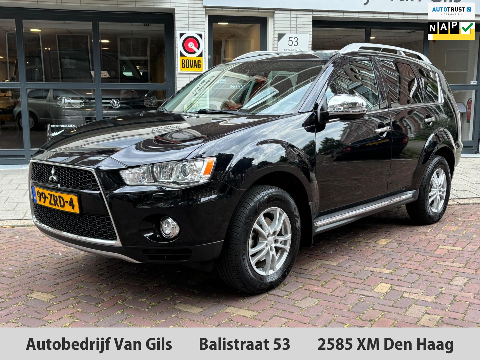 Mitsubishi Outlander 2.0 Edition One | AUTOMAAT | AIRCO | XENON | CAMERA | NAVIGATIE | TREKHAAK |