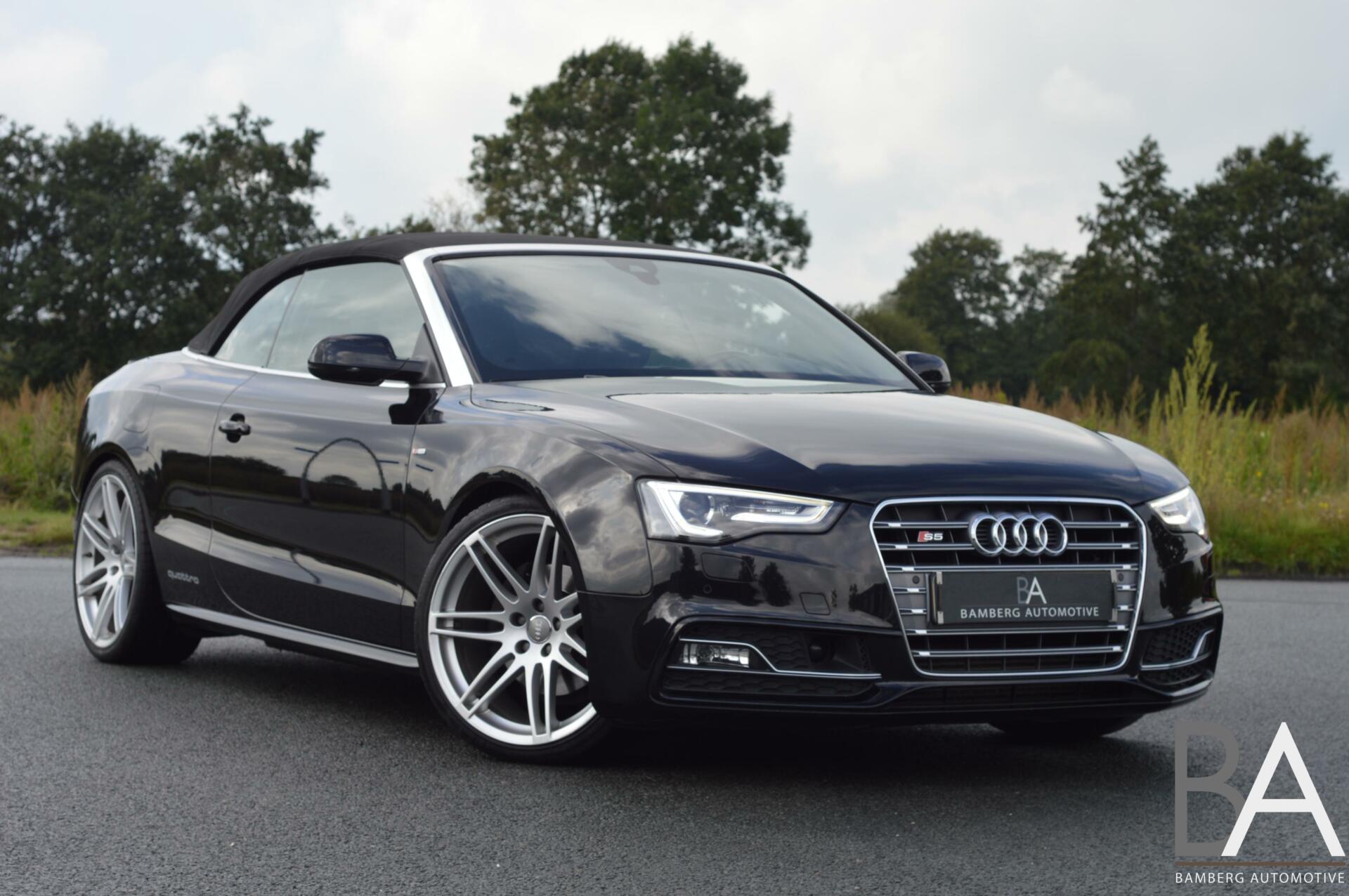 Audi A5 Cabriolet 3.0TDI Quattro|S-Line|B&O|trekhaak V8Sound