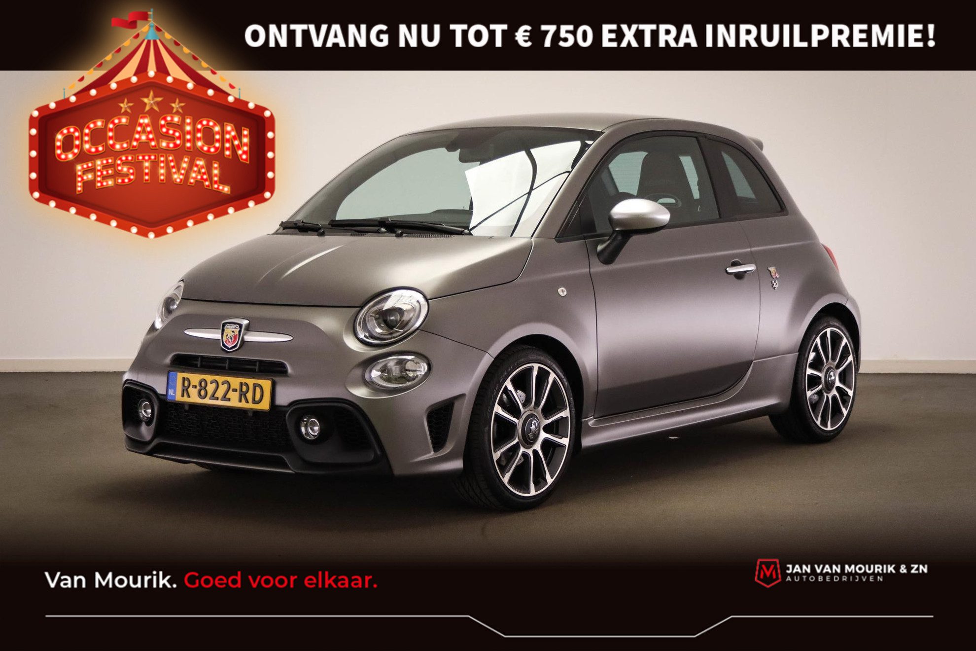 Abarth 500 1.4 T-Jet Abarth Turismo | LEDER | CLIMA | UCONNECT | NAVI | DAB | PDC | 17″