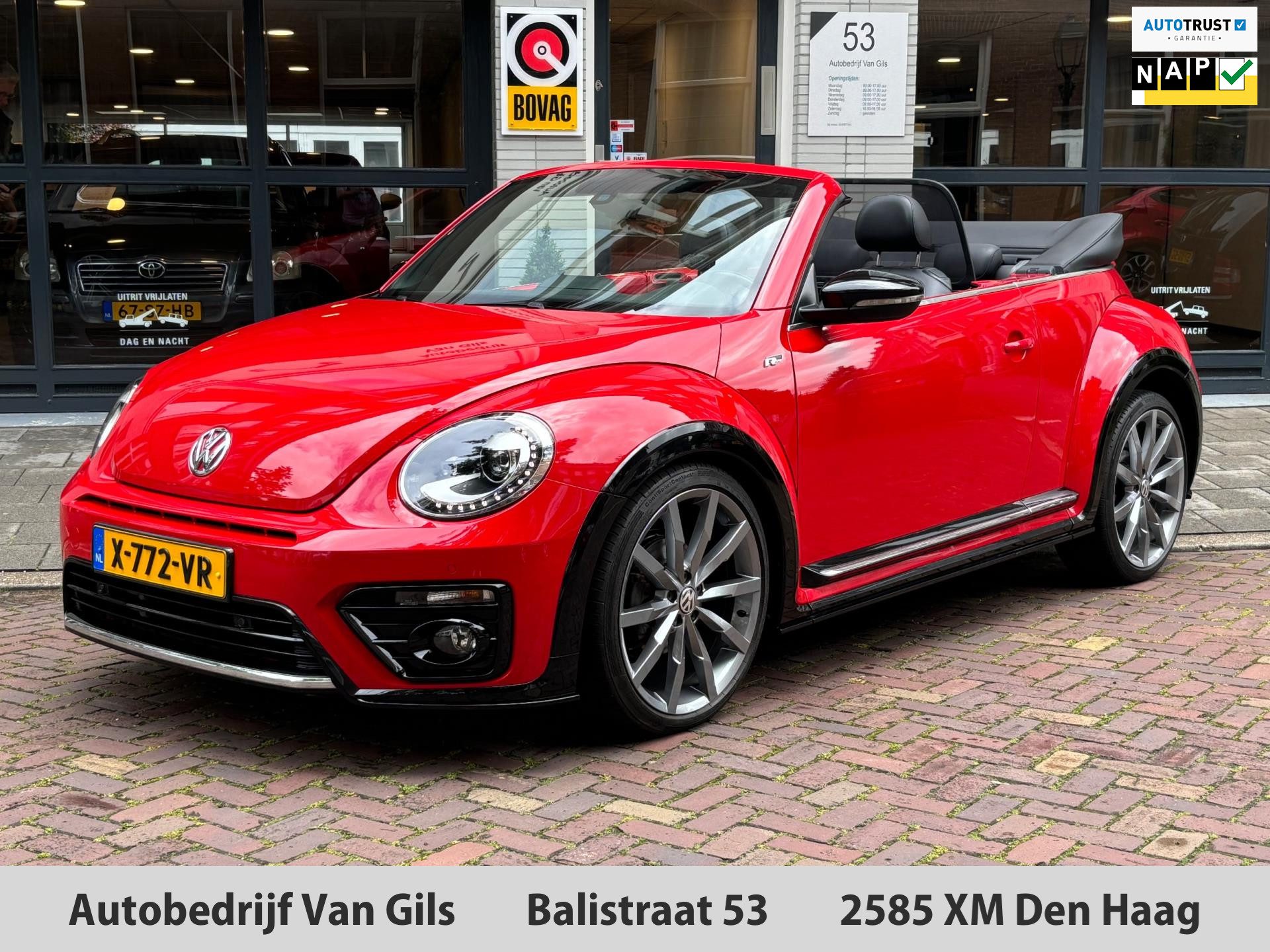 Volkswagen Beetle Cabriolet 1.4 TSI SPECIAL EDITION BlueMotion | AIRCO | LEDER | NAVIGATIE | LMV 20 | CAMERA | PDC | LED |