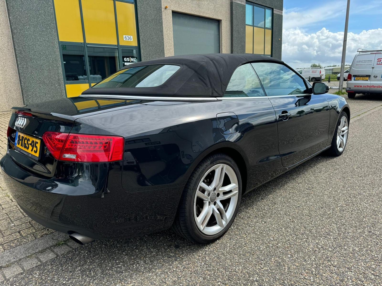 Audi A5 Cabriolet 1.8 TFSI Sport / Nav / Xenon / Sport int / Leder / Automaat / Org Nederlands geleverd / Top onderhouden!