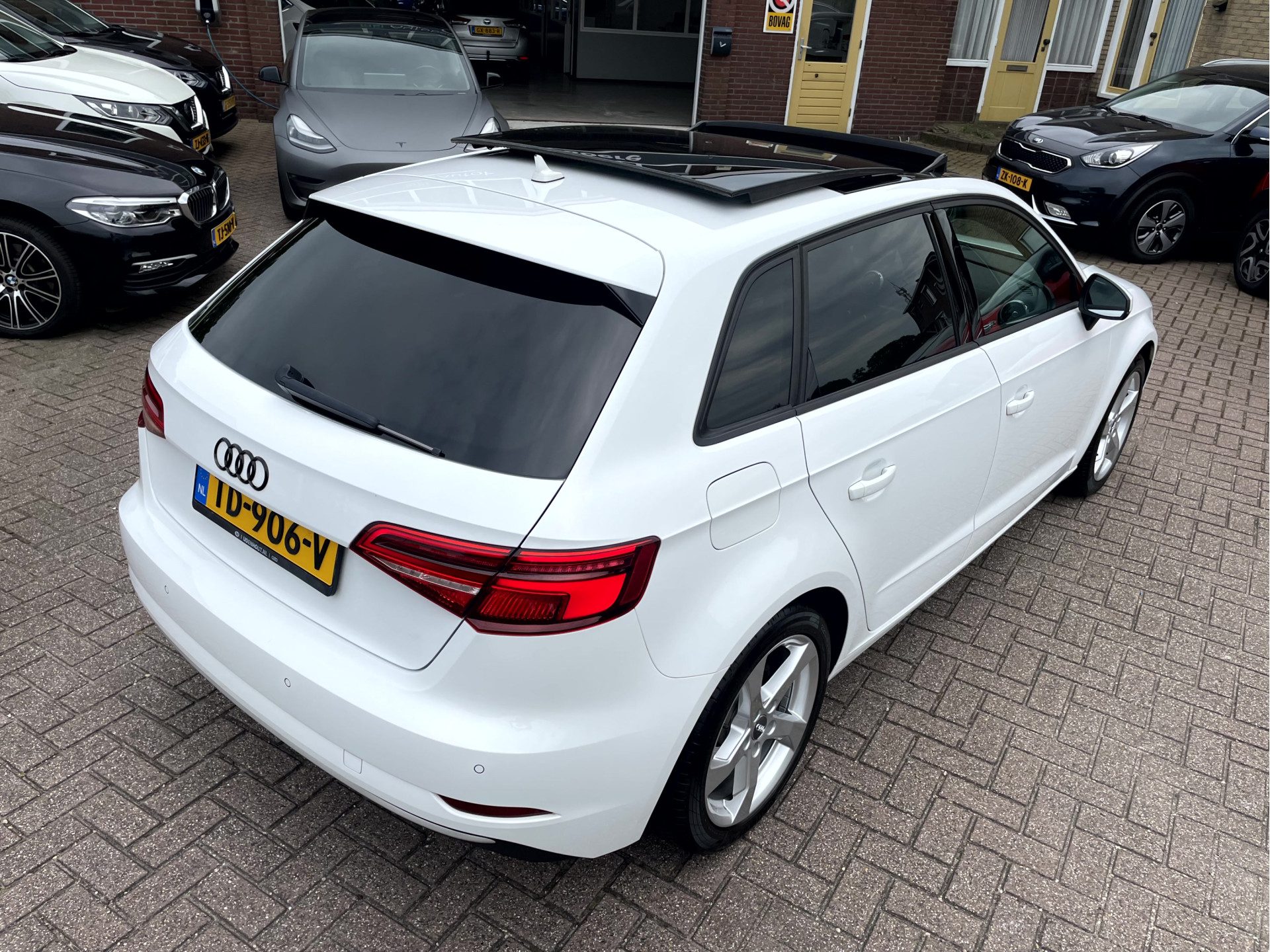 Audi A3 Sportback 1.5 TFSI 150pk Sport Edition 54609km, Panoramadak,  Leer