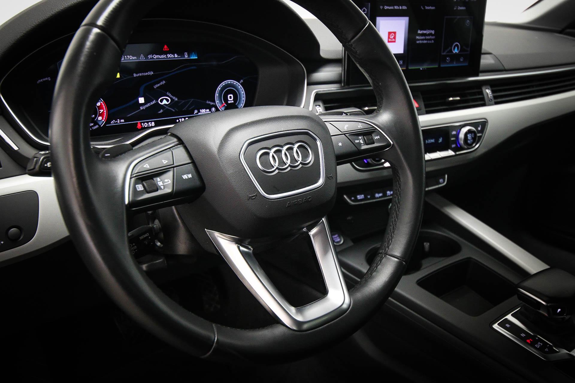 Audi A5 Sportback 40 TFSI Advanced Edition | ASSISTENTIE RIJDEN / PARKING- PACK | MASSAGE | VIRTUAL COCKPIT | ACC | DRAADLOZE LADER | CAMERA | 18″