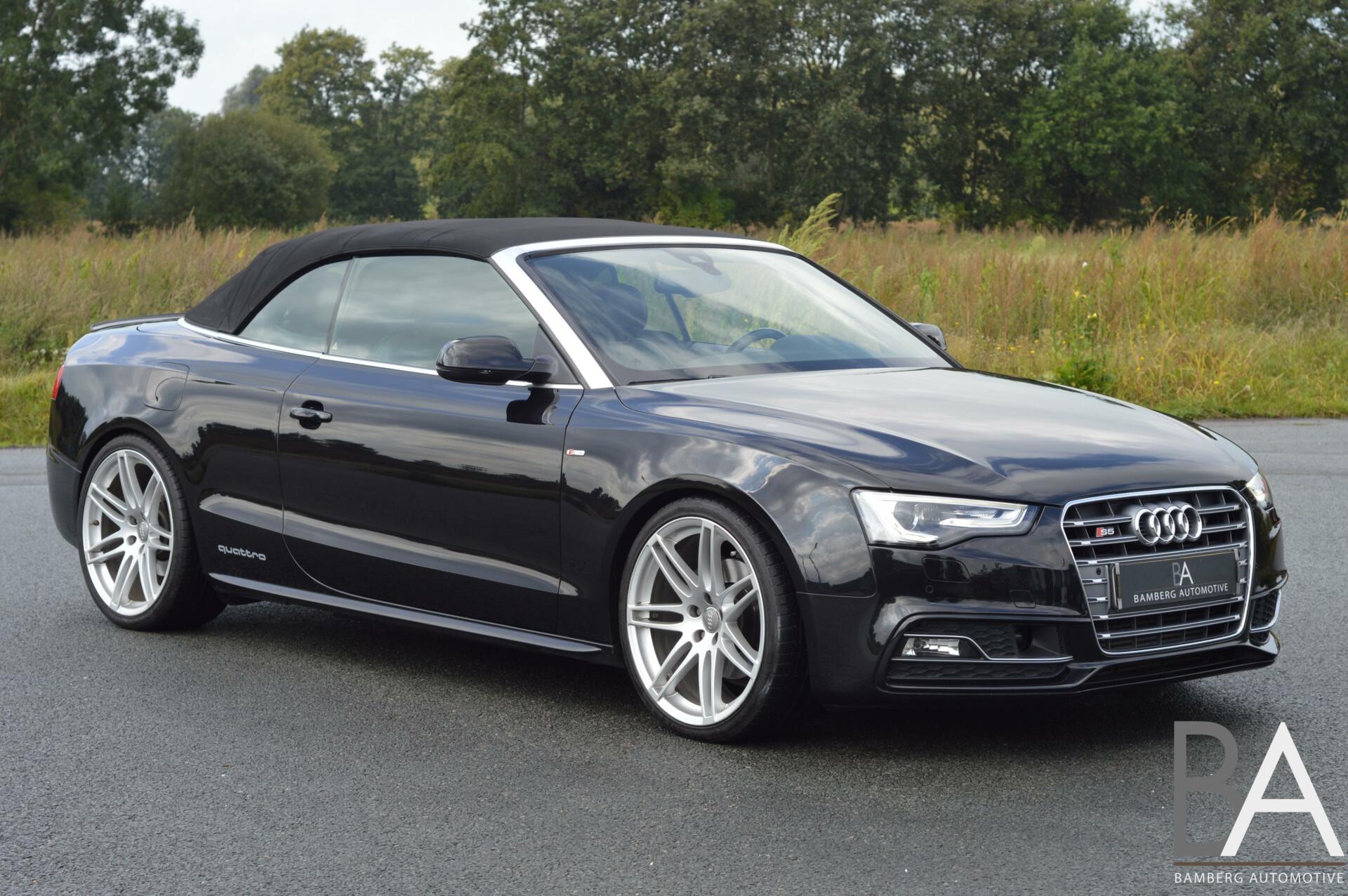 Audi A5 Cabriolet 3.0TDI Quattro|S-Line|B&O|trekhaak V8Sound