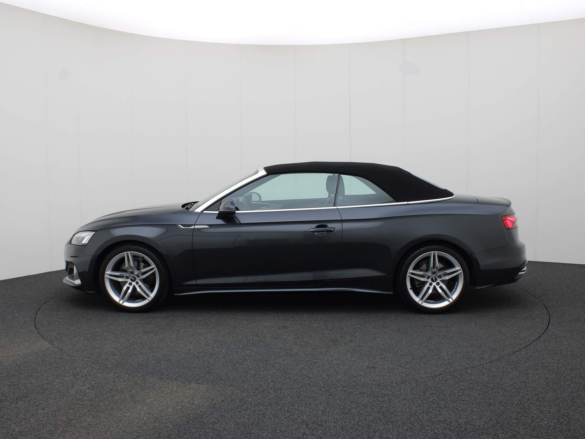 Audi A5 Cabriolet 35 TFSI/150PK Advanced · Leder/Alcantara · Drive select · Parkeersensoren + camera