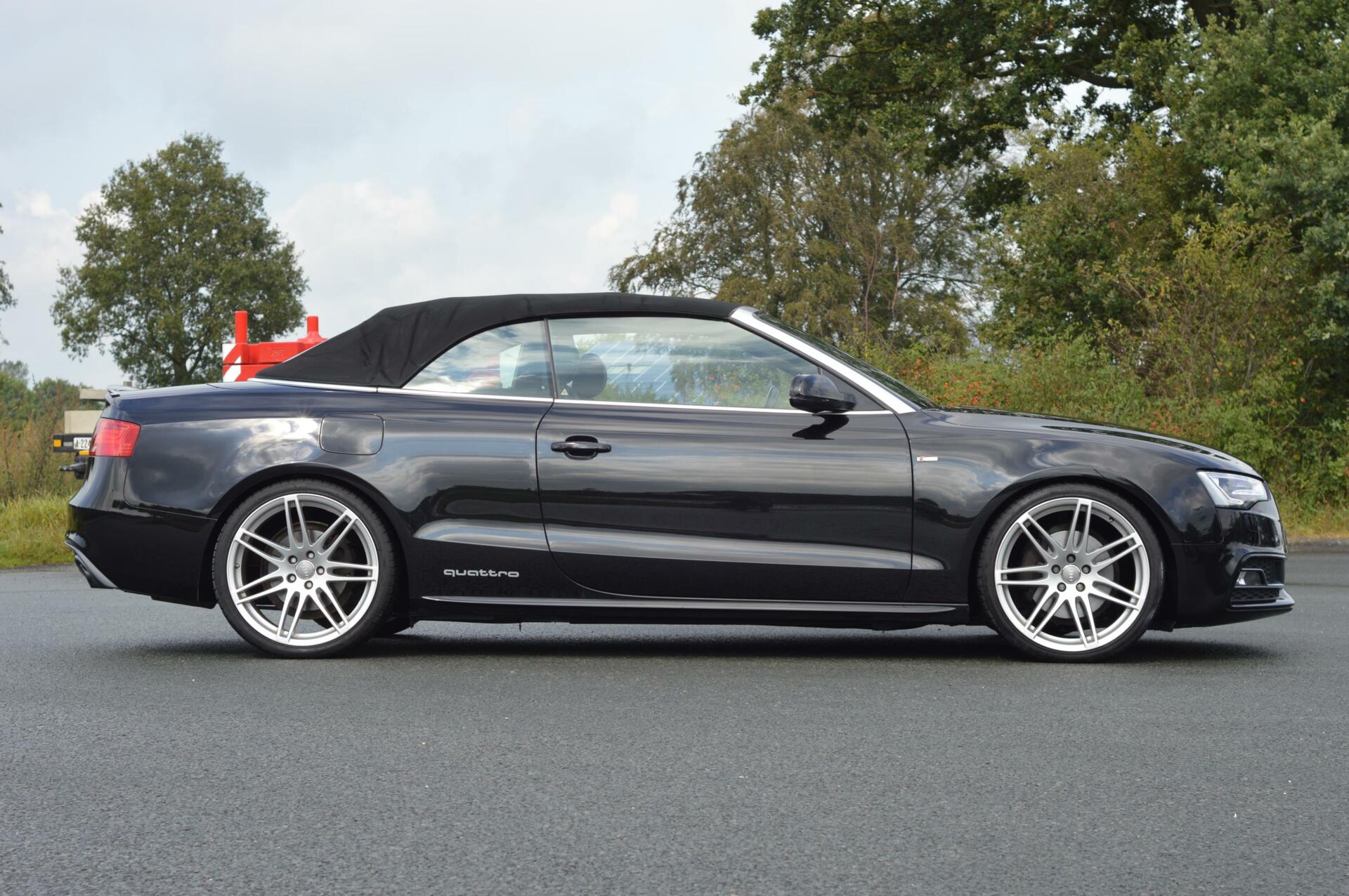 Audi A5 Cabriolet 3.0TDI Quattro|S-Line|B&O|trekhaak V8Sound