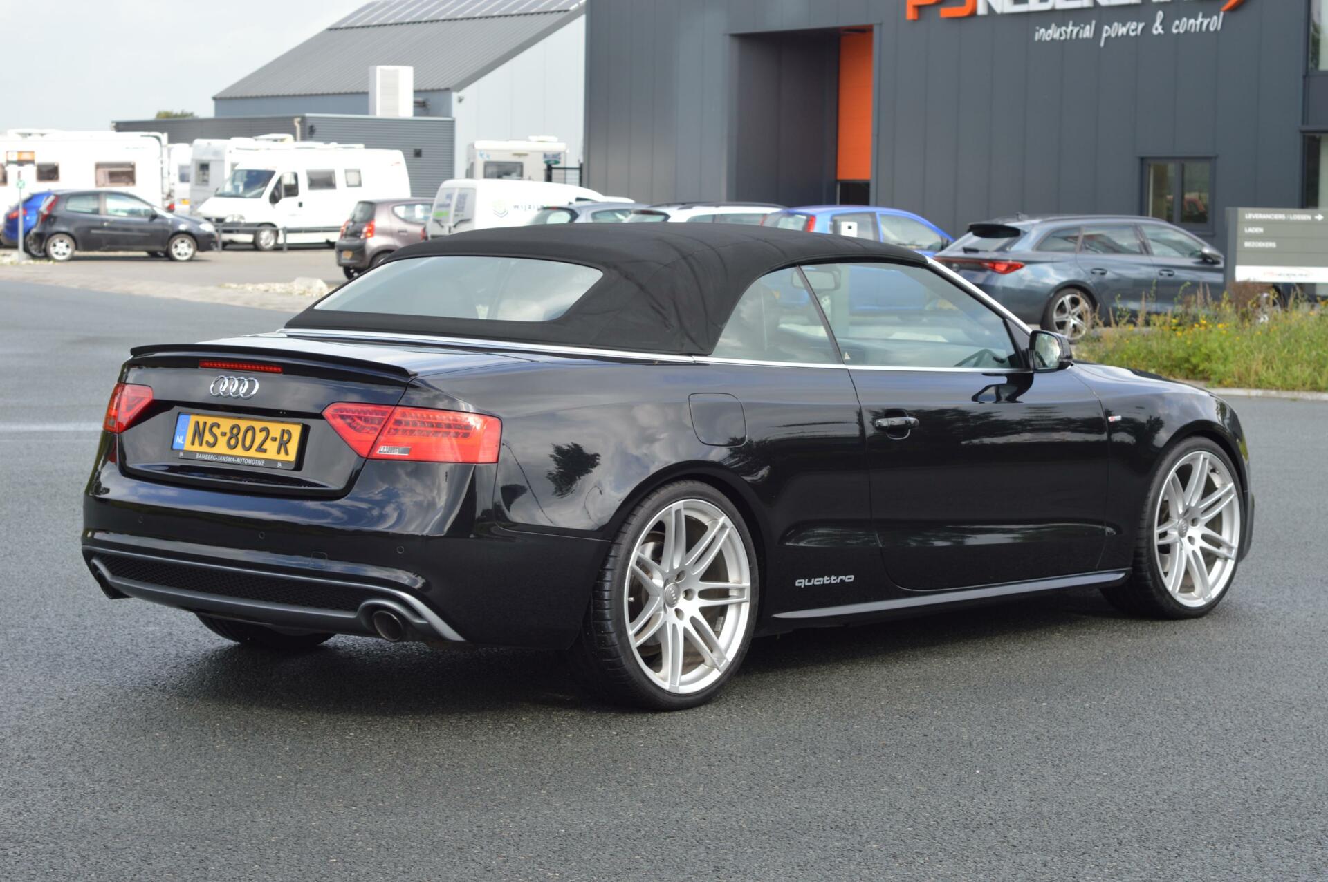 Audi A5 Cabriolet 3.0TDI Quattro|S-Line|B&O|trekhaak V8Sound