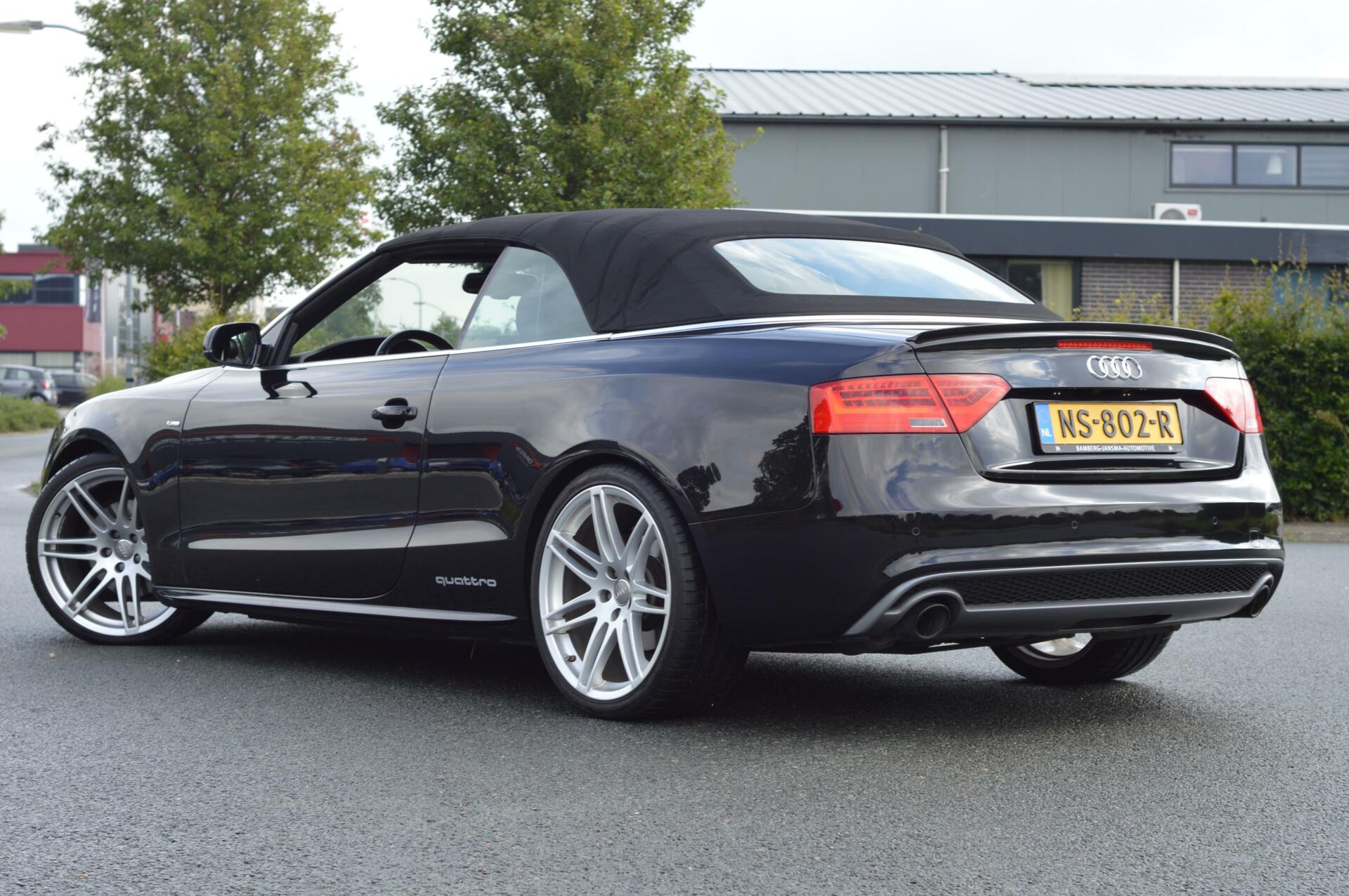 Audi A5 Cabriolet 3.0TDI Quattro|S-Line|B&O|trekhaak V8Sound