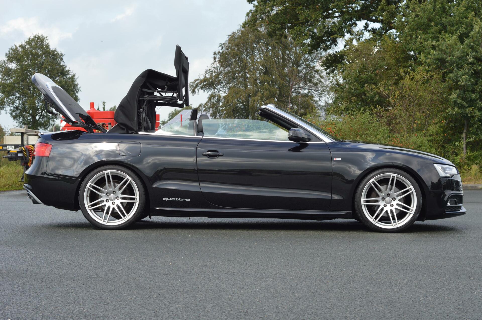 Audi A5 Cabriolet 3.0TDI Quattro|S-Line|B&O|trekhaak V8Sound