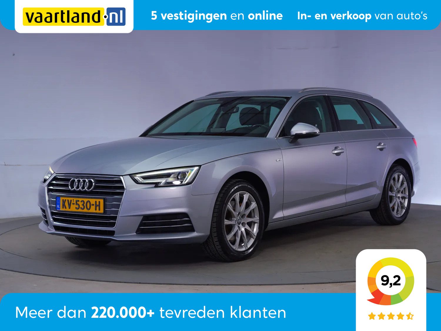 Audi A4 AVANT 1.4 TFSI Edition Aut [ Full-led Sportzetels Nav Parkeersensoren ]