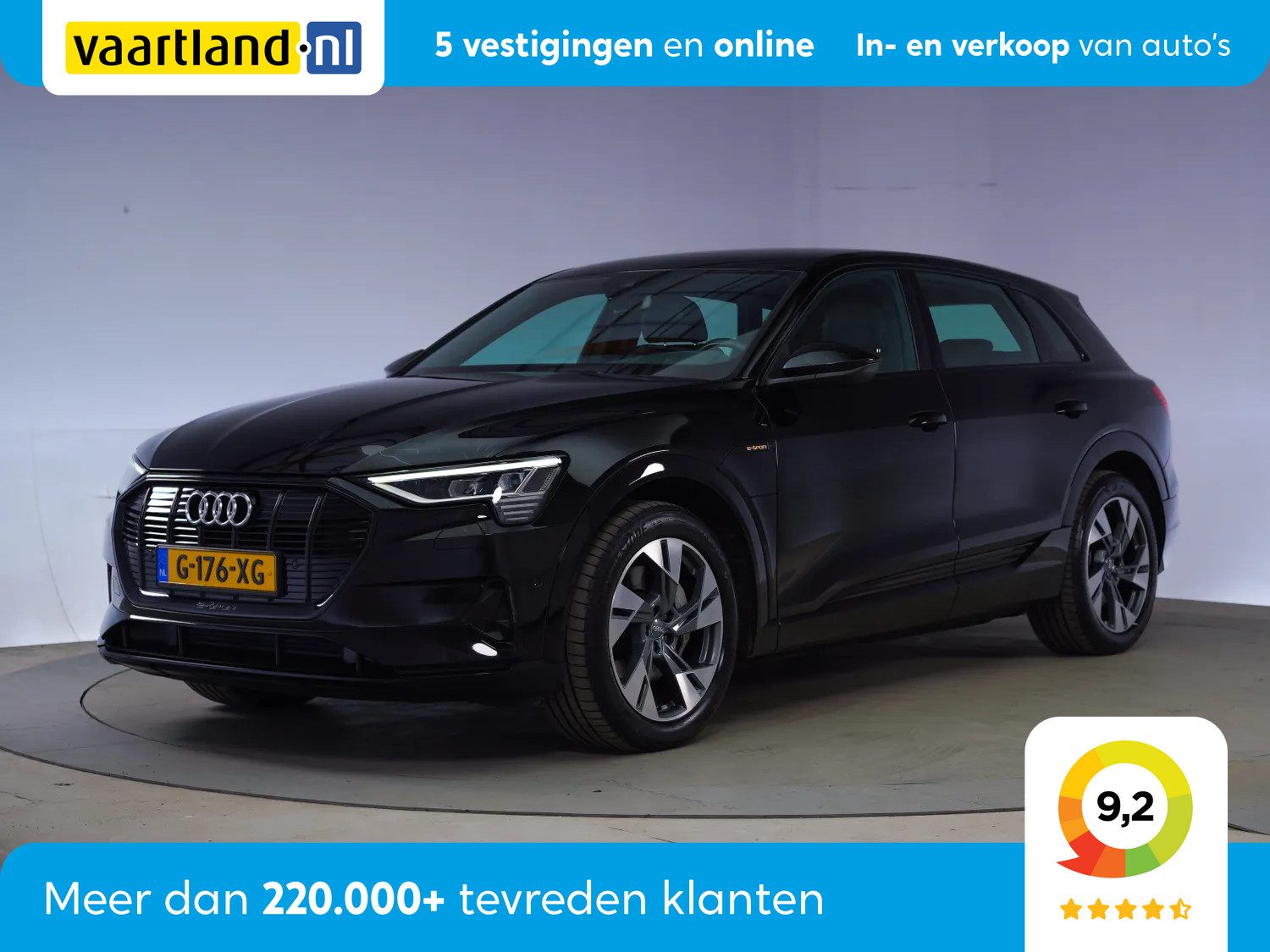 Audi e-tron 55 Quattro Advanced Pro Line Plus [ S-Line int. Luchtvering ]