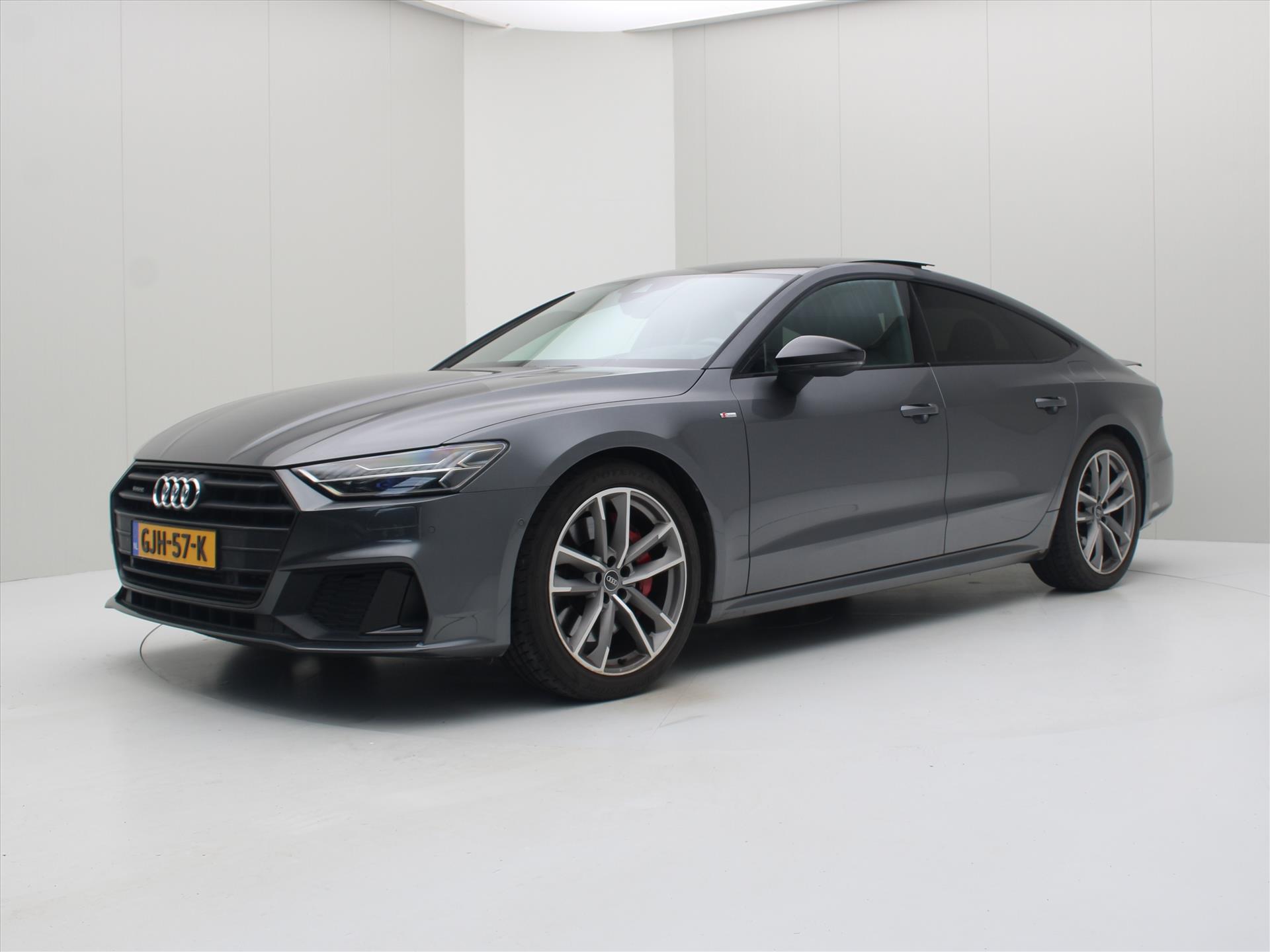 Audi A7 Sportback 55 TFSI e 367pk Quattro Competition 3x S-Line [ PANO+MATRIX LED+TREKHAAK+HUD+SPORTSTOELEN+ACC ]