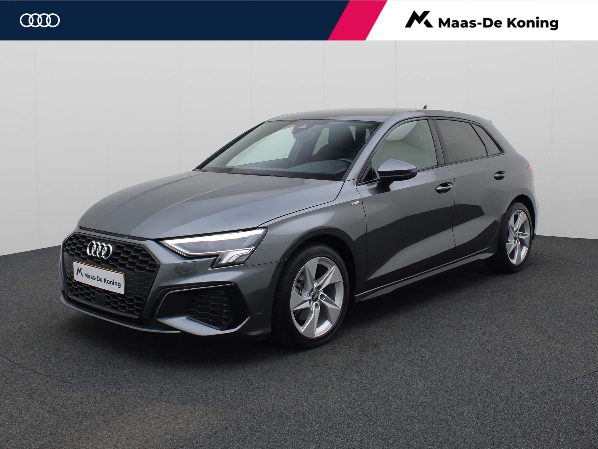 Audi A3 Sportback 30 Tfsi 110PK S-tronic S edition | ACC | P-Sensoren | Navi | Smartphone Interface | Sportstoelen | S-line | 17” Inch | Garantie t/m 19-09-2026 of 100.000km