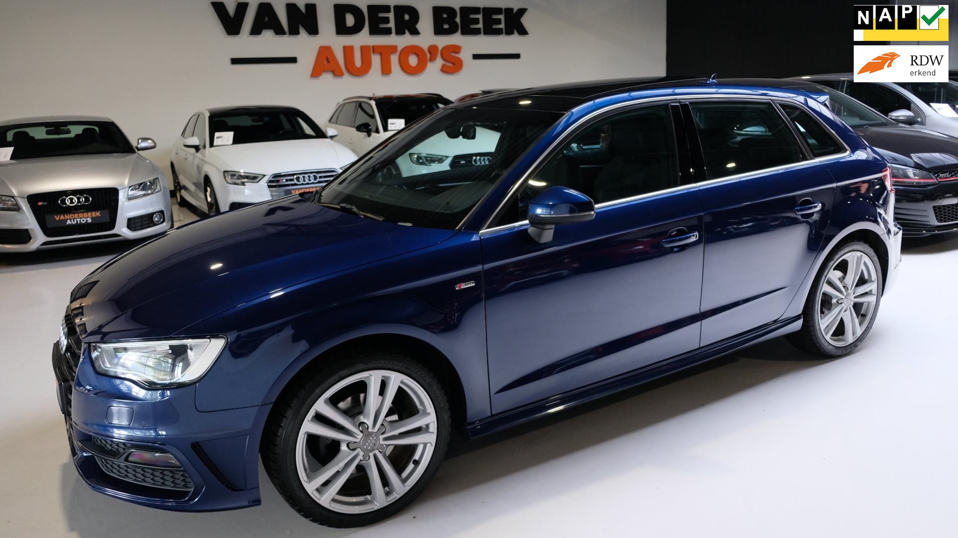 Audi A3 SPORTBACK 1.4 TFSI 150PK S-Line Panorama dak