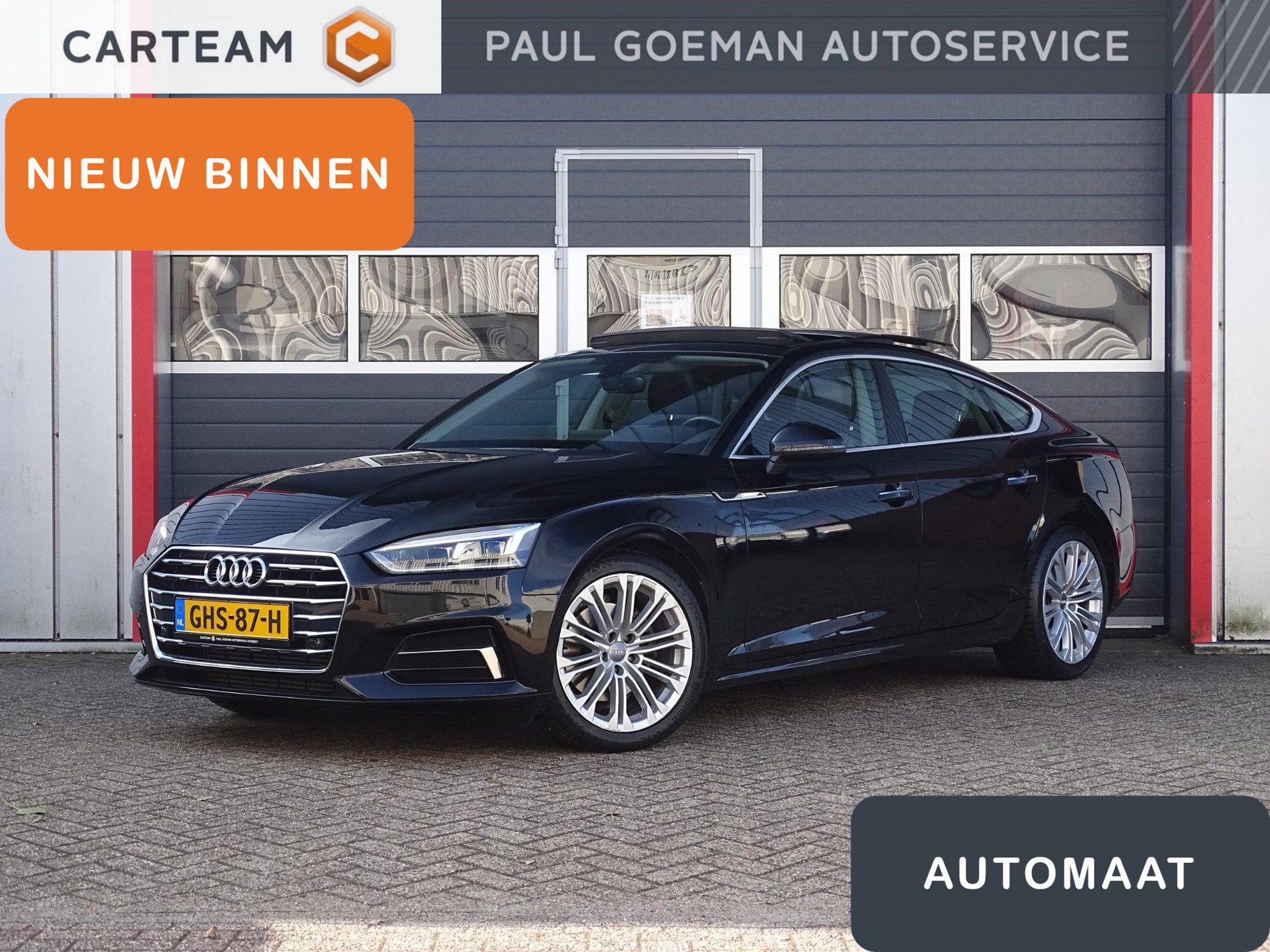 Audi A5 Sportback 2.0 TFSI Design Pro Line Plus  | S-Line | Pano | Elek Stoel | Virtual Dash |