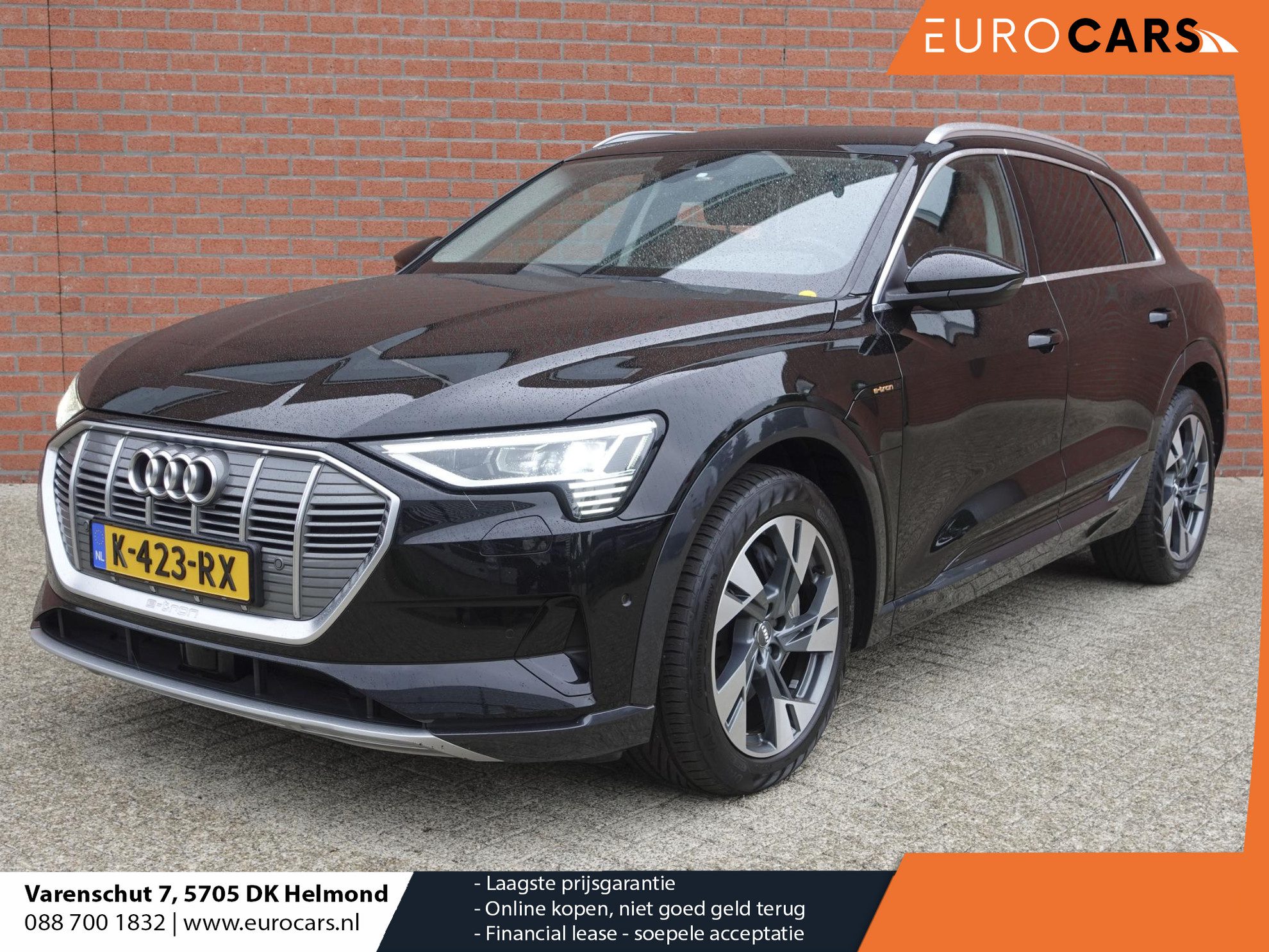 Audi E-Tron 55 Advanced Quattro Navigatie Leder LED Matrix Tour Package Camera DAB+ Electrisch bedienbare achterklep