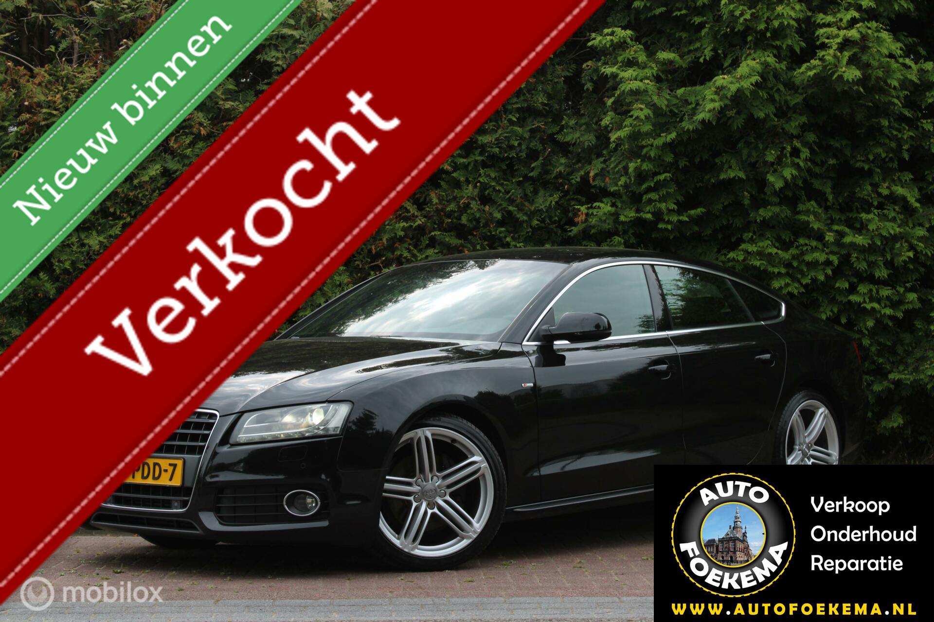 Audi A5 Sportback 2.0 TFSI quattro Pro Line, S Line Automaat Navigatie, etc.