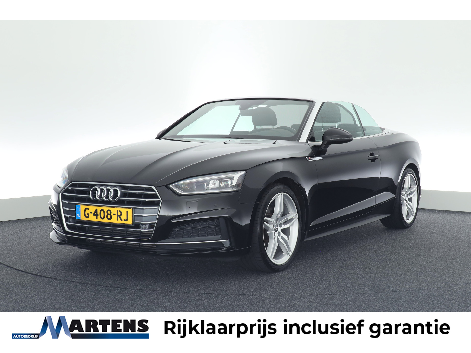 Audi A5 Cabriolet 2.0 TFSI 190pk S-Tronic S-Line Sport Stoelverwarming Led Navigatie