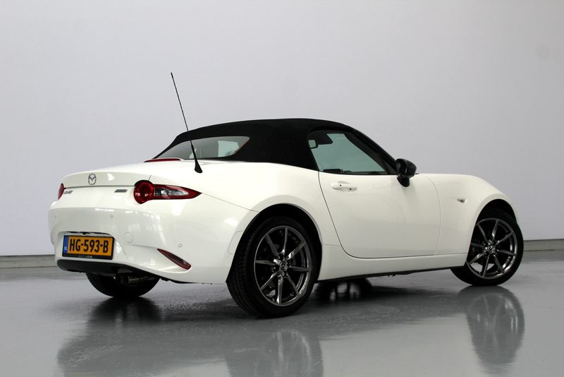 Mazda MX-5 1.5 SkyActiv-G 131 GT-M 131PK, LEER | NAVIGATIE | LED | VERWARMDE STOELEN | CAMERA | CARPLAY | CRUISE CONTROLE