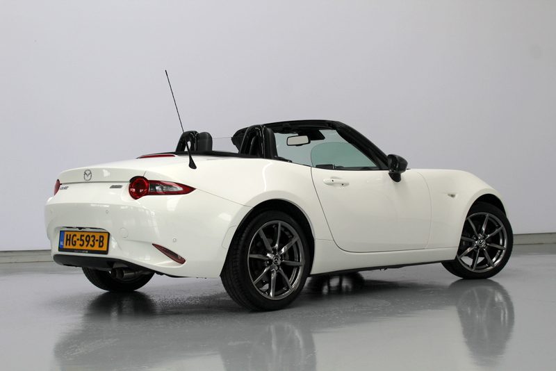 Mazda MX-5 1.5 SkyActiv-G 131 GT-M 131PK, LEER | NAVIGATIE | LED | VERWARMDE STOELEN | CAMERA | CARPLAY | CRUISE CONTROLE