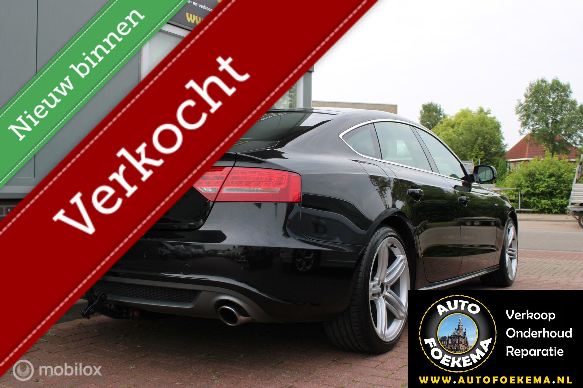 Audi A5 Sportback 2.0 TFSI quattro Pro Line, S Line Automaat Navigatie, etc.