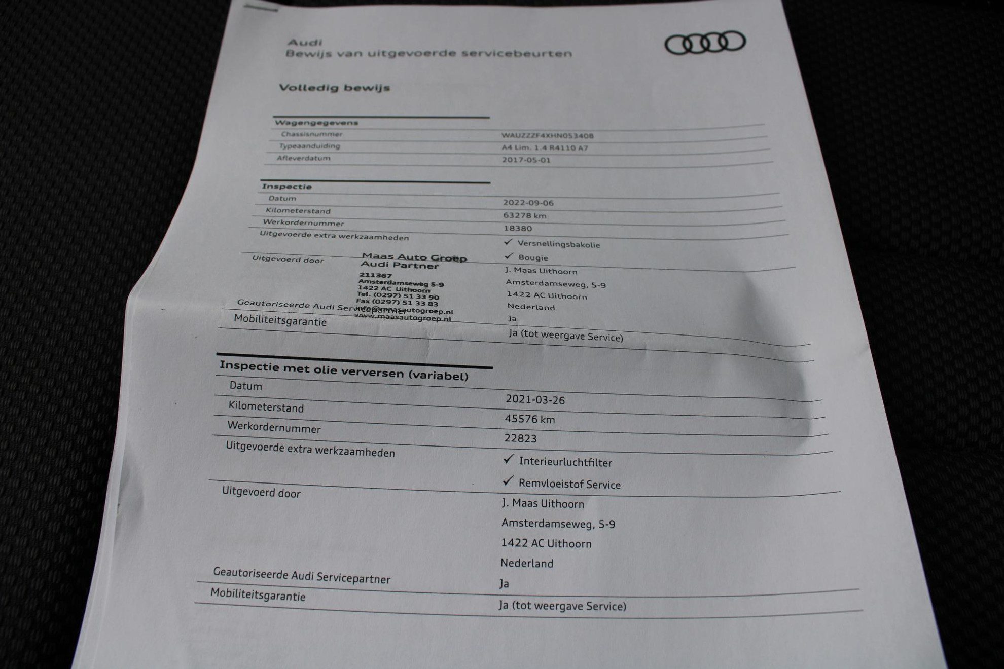 Audi A4 Limousine 1.4 TFSI Lease Edition | S LINE | NAVIGATIE | ALL SEASON BANDEN |