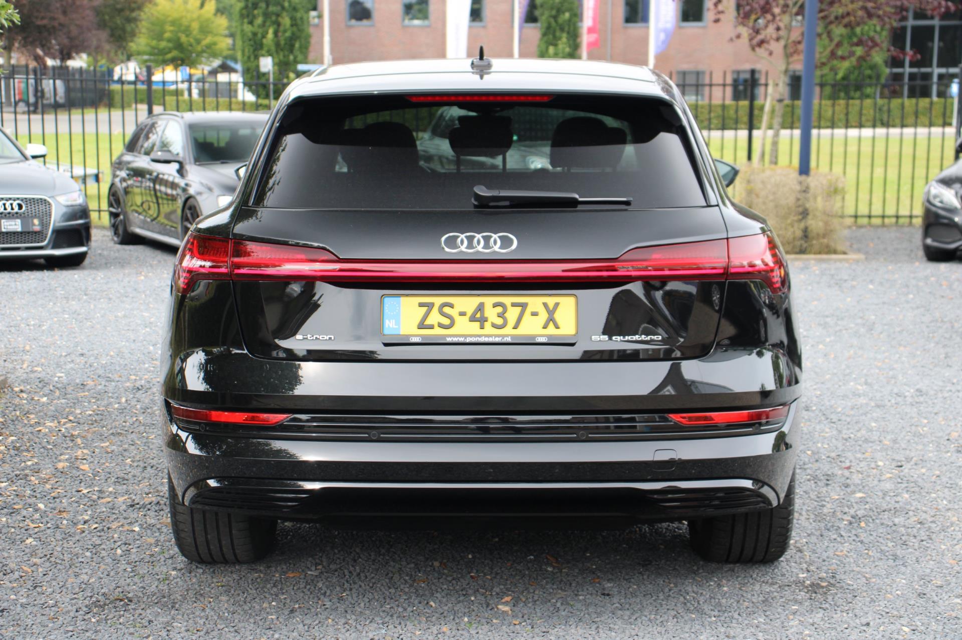 Audi E-tron 55 Quattro Advanced 1e Eig Luchtvering Virtual Pano S-Line Black Optic 20”