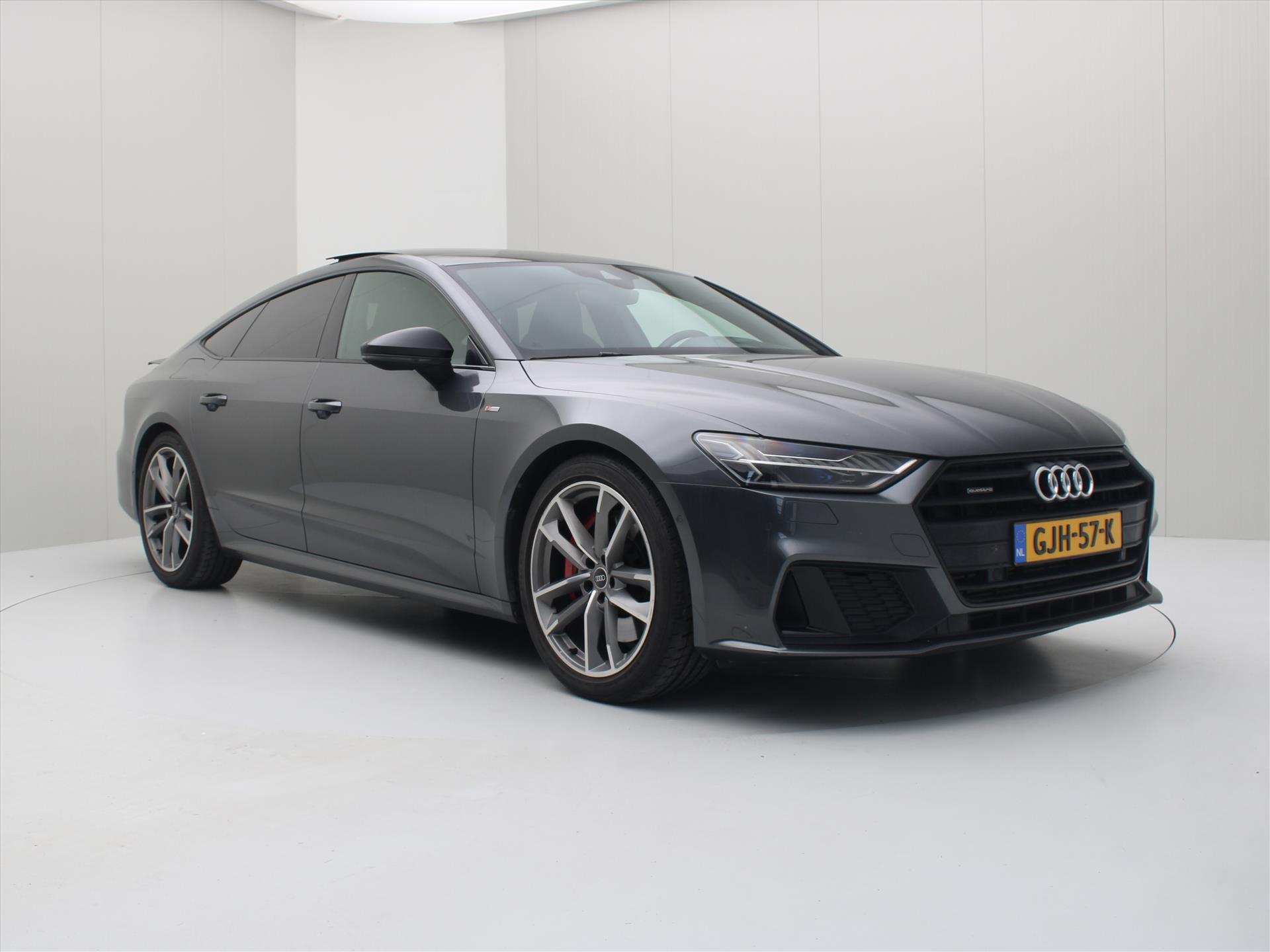 Audi A7 Sportback 55 TFSI e 367pk Quattro Competition 3x S-Line [ PANO+MATRIX LED+TREKHAAK+HUD+SPORTSTOELEN+ACC ]