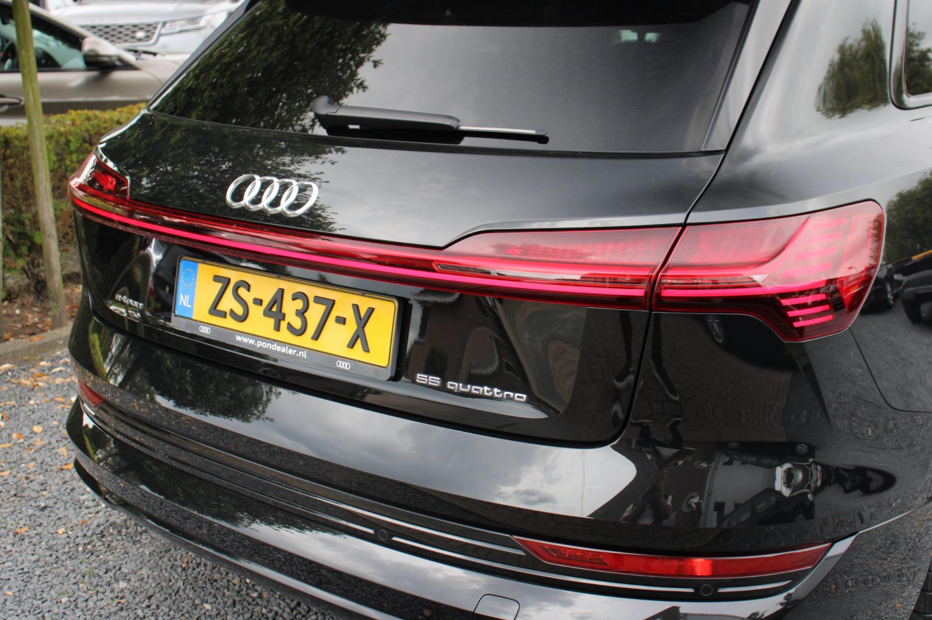 Audi E-tron 55 Quattro Advanced 1e Eig Luchtvering Virtual Pano S-Line Black Optic 20”