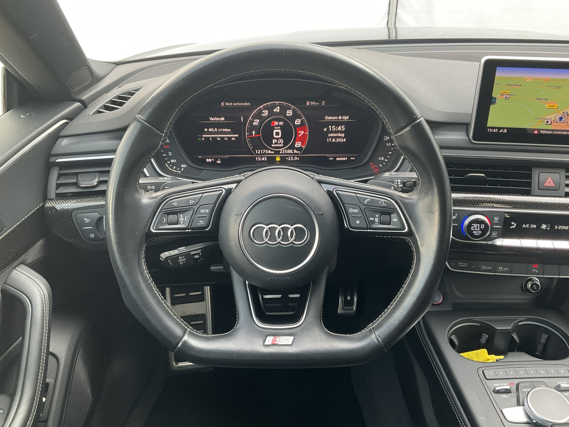 Audi A5 Sportback 3.0 TFSI 354pk S5 quattro Pro Line Plus Pano.dak B&O SportZetels S-Line