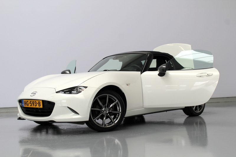 Mazda MX-5 1.5 SkyActiv-G 131 GT-M 131PK, LEER | NAVIGATIE | LED | VERWARMDE STOELEN | CAMERA | CARPLAY | CRUISE CONTROLE