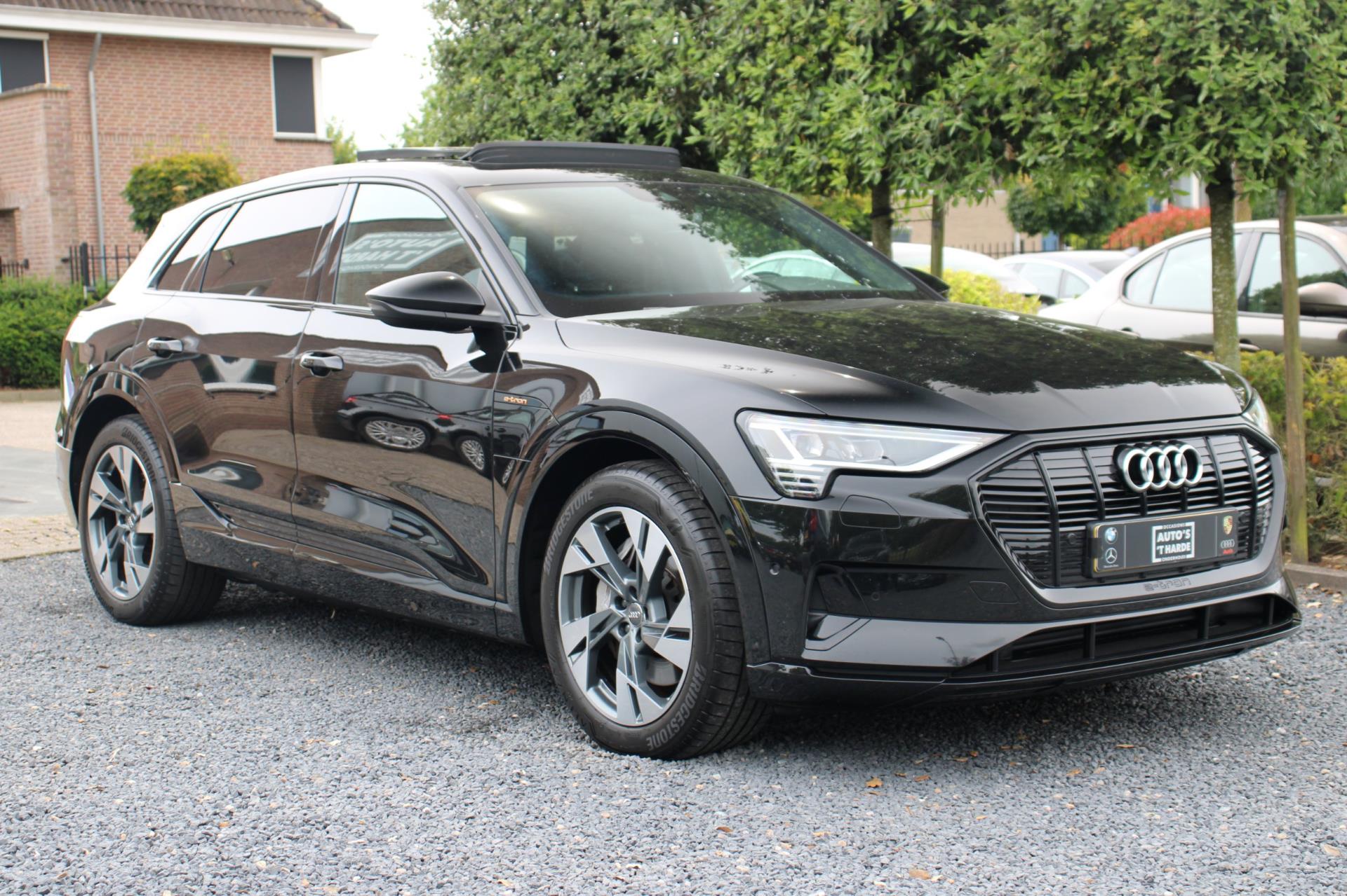 Audi E-tron 55 Quattro Advanced 1e Eig Luchtvering Virtual Pano S-Line Black Optic 20”