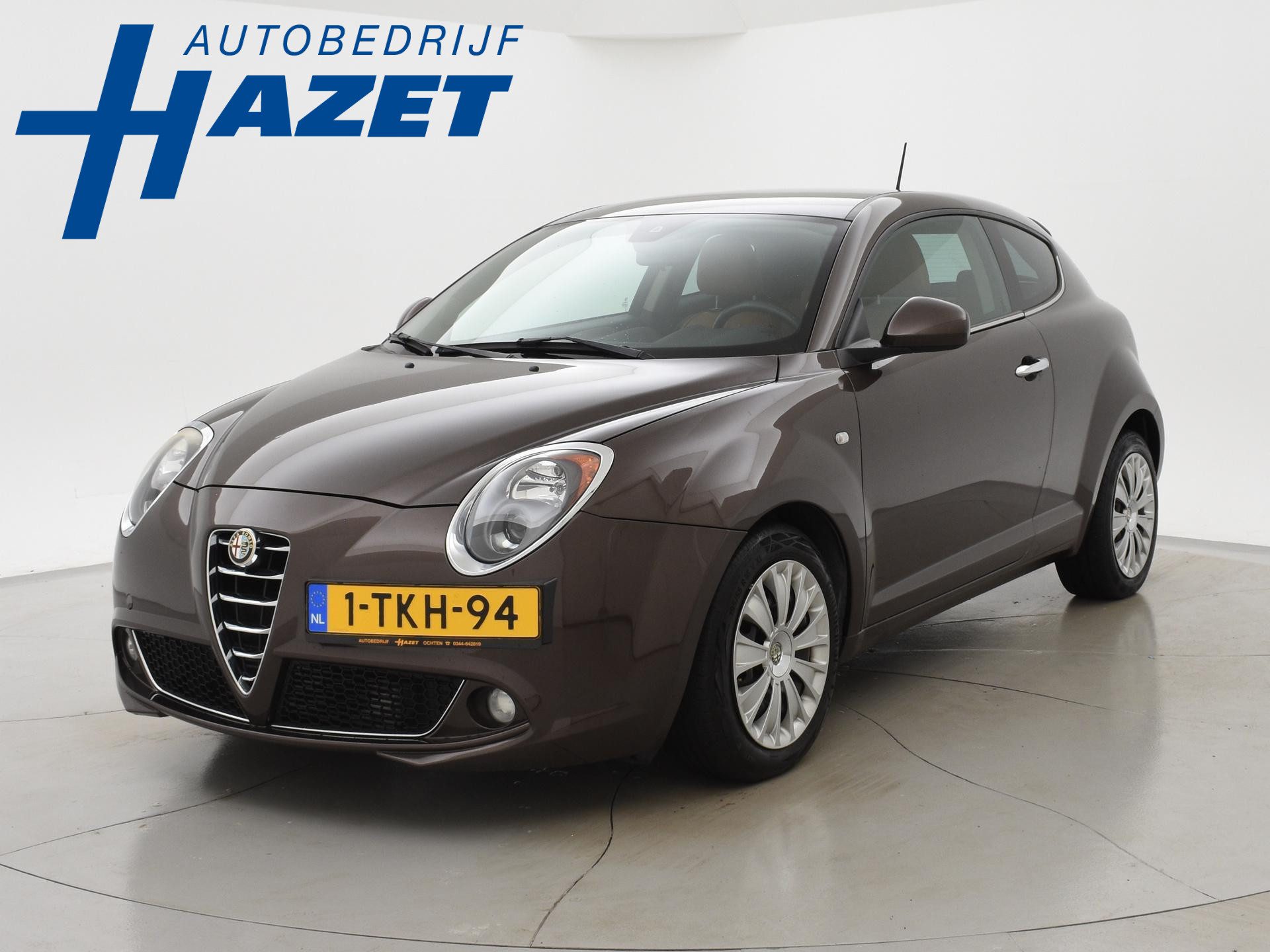 Alfa Romeo MiTo 0.9 TwinAir ESCLUSIVO + LEDER / NAVIGATIE