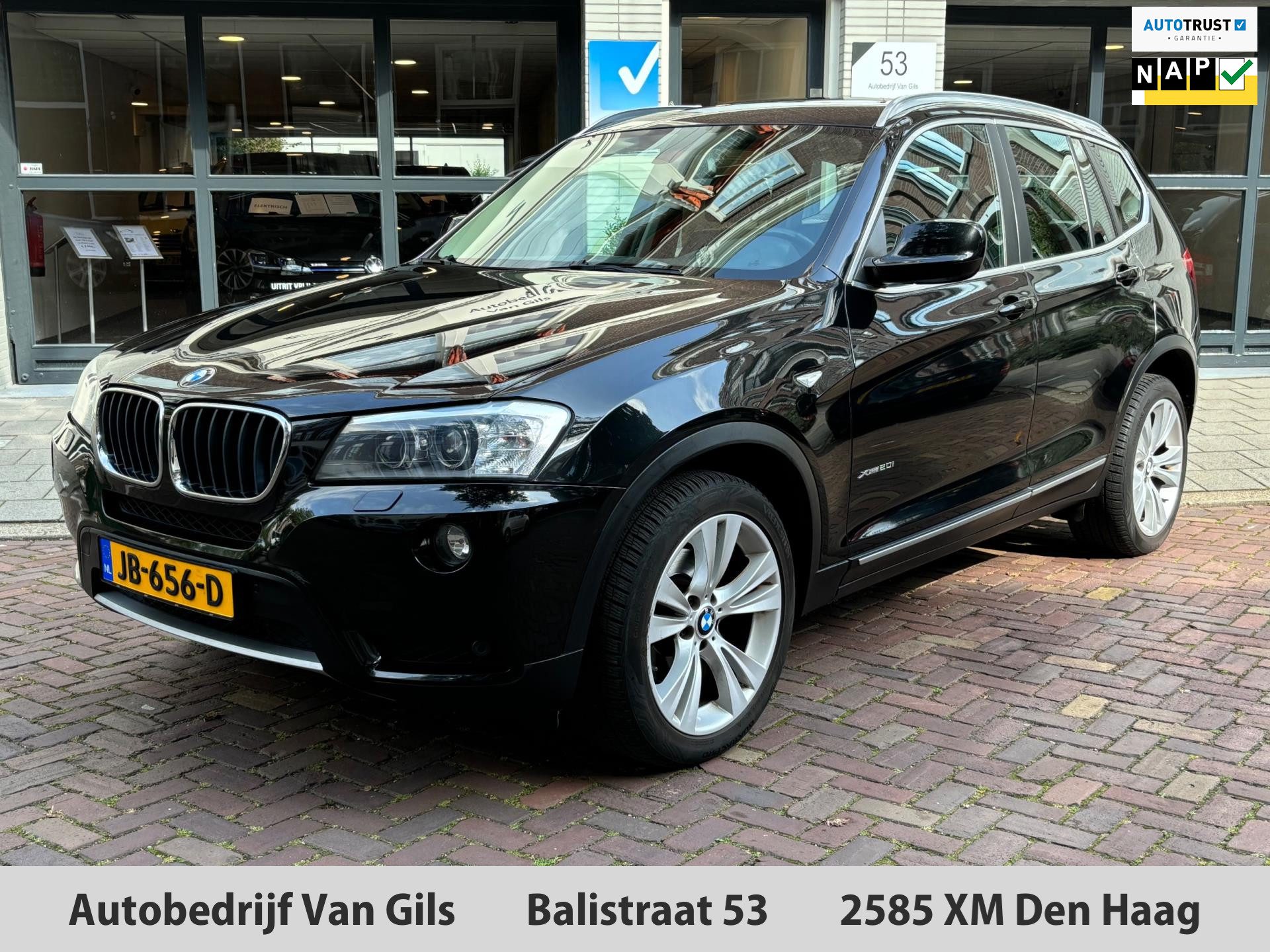 BMW X3 XDrive20i High Executive AUTOMAAT | AIRCO | XENON | TREKHAAK | LED | LMV 19 | LEDER | NAVIGATIE |