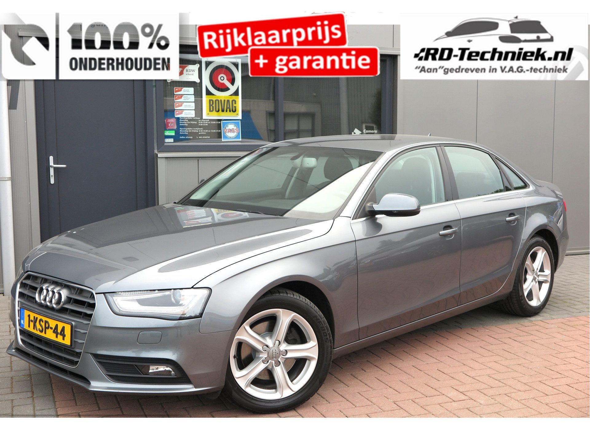 Audi A4 Limousine 1.8 TFSI 125kw 170pk Business Edition Automaat, Xenon, Stoelverw. Leer, Cruisecontrol, Airco , Navigatie etc.