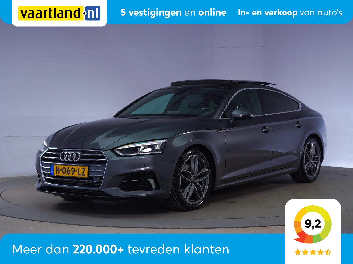 Audi A5 Sportback 40 TFSI S-Line Pro Line Plus [Virtual|Pano|Trekhaak|]