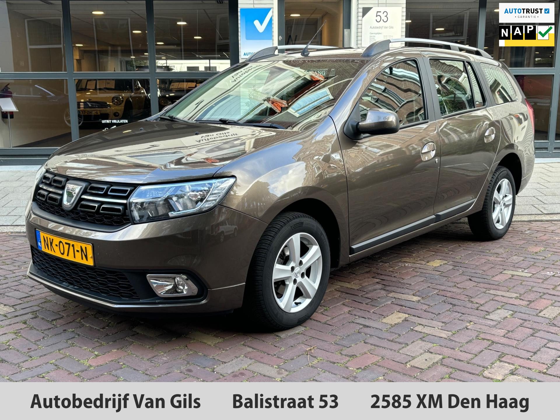 Dacia Logan MCV 0.9 TCe Bi-Fuel Laureate | AIRCO | LED | NAVIGATIE | CAMERA | TREKHAAK | LMV |