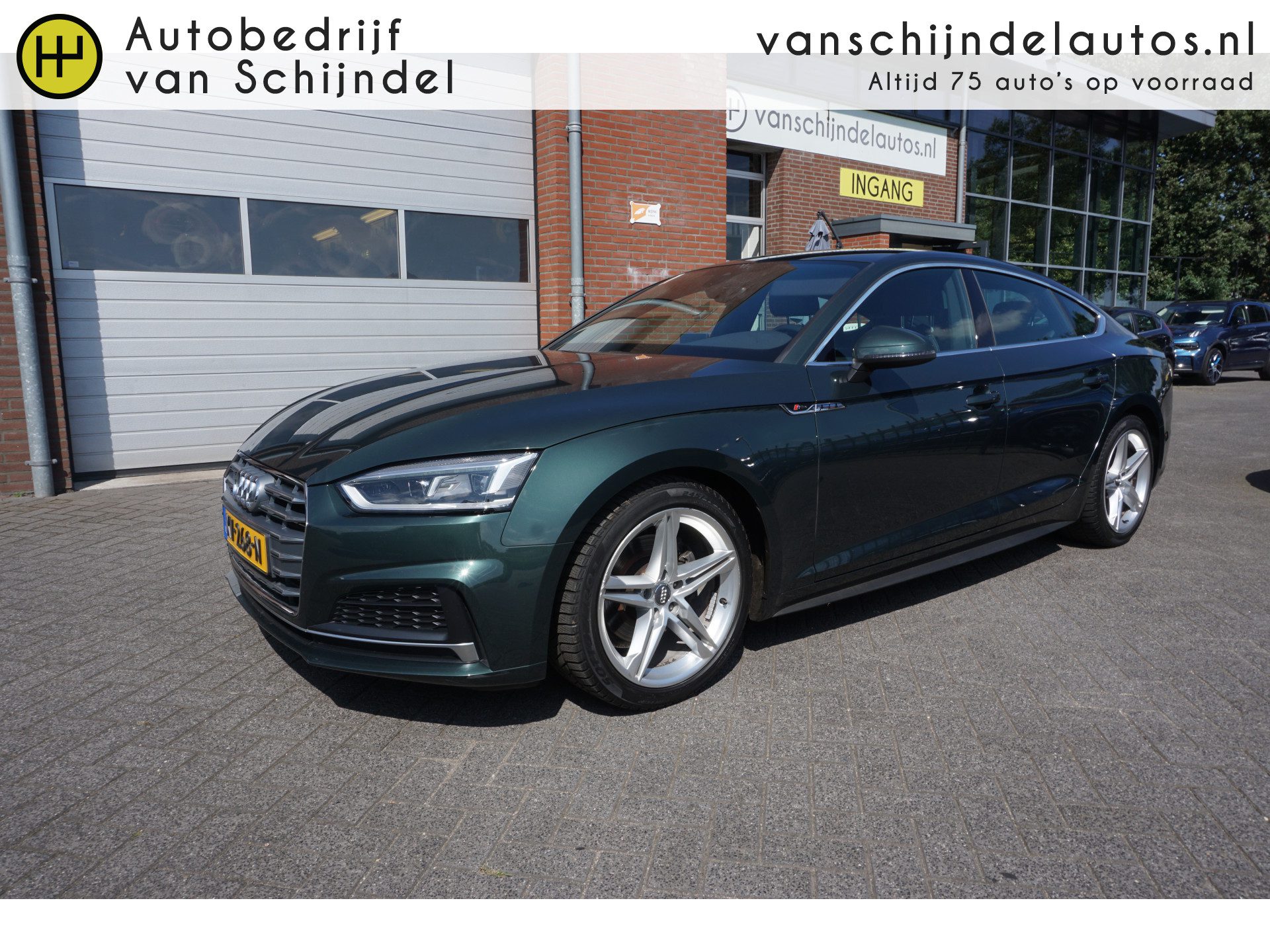 Audi A5 Sportback 35 TFSI SPORT S-LINE EDITION 2X S-LINE ORIGINEEL NEDERLANDS PERF STAAT FULL LED NAVIGATIE 1/2 LEDER ELECTR.KLEP NAVIGATIE ECC AIRCO CRUISECONTROL PARKEERSENSOREN BLUETOOTH CHROOM LMV ENZ…