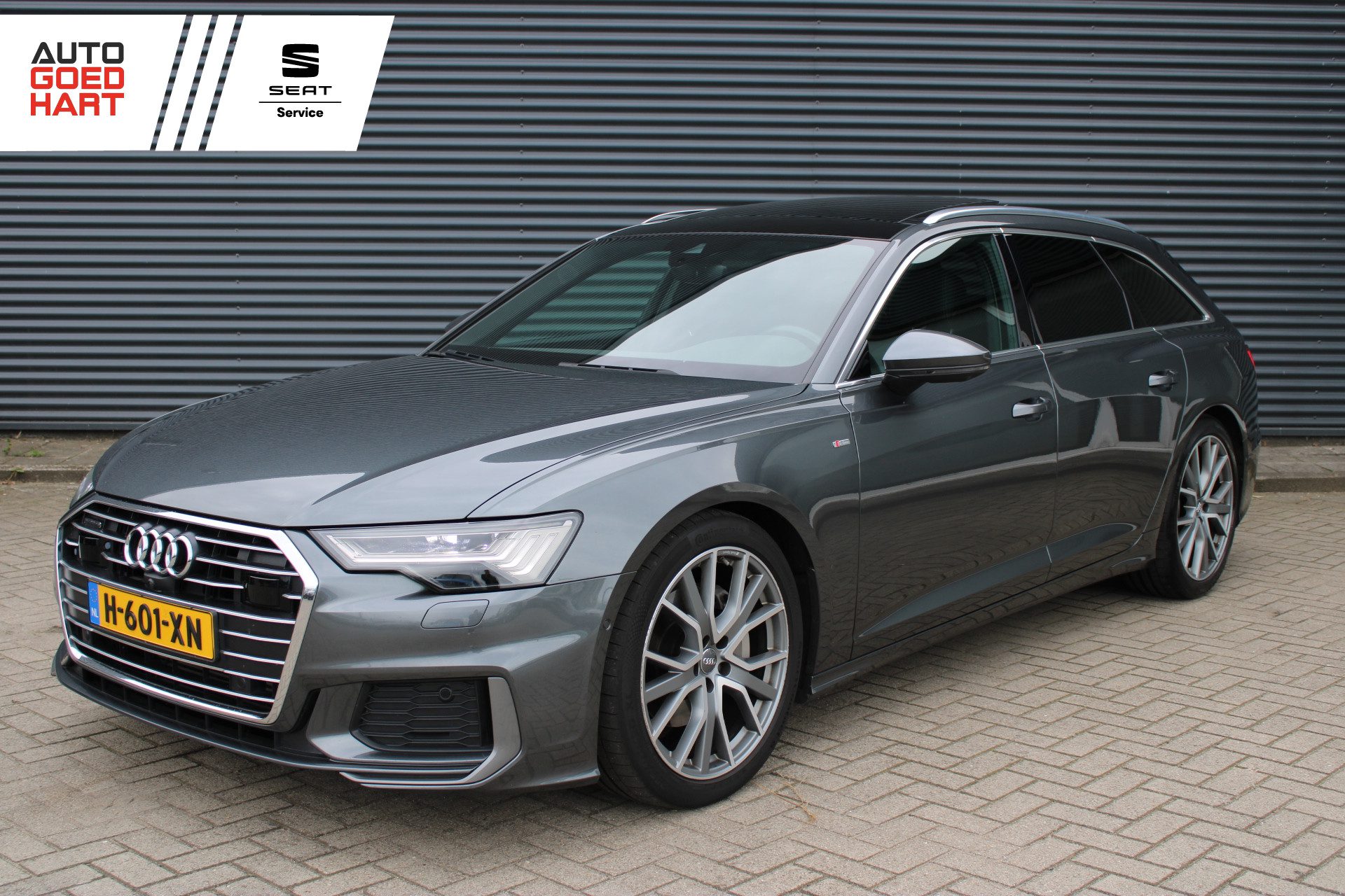 Audi A6 Avant 45 TFSI Quattro 3X S-Line Pano B&O Gekoelde-Comfortstoelen 360-Camera