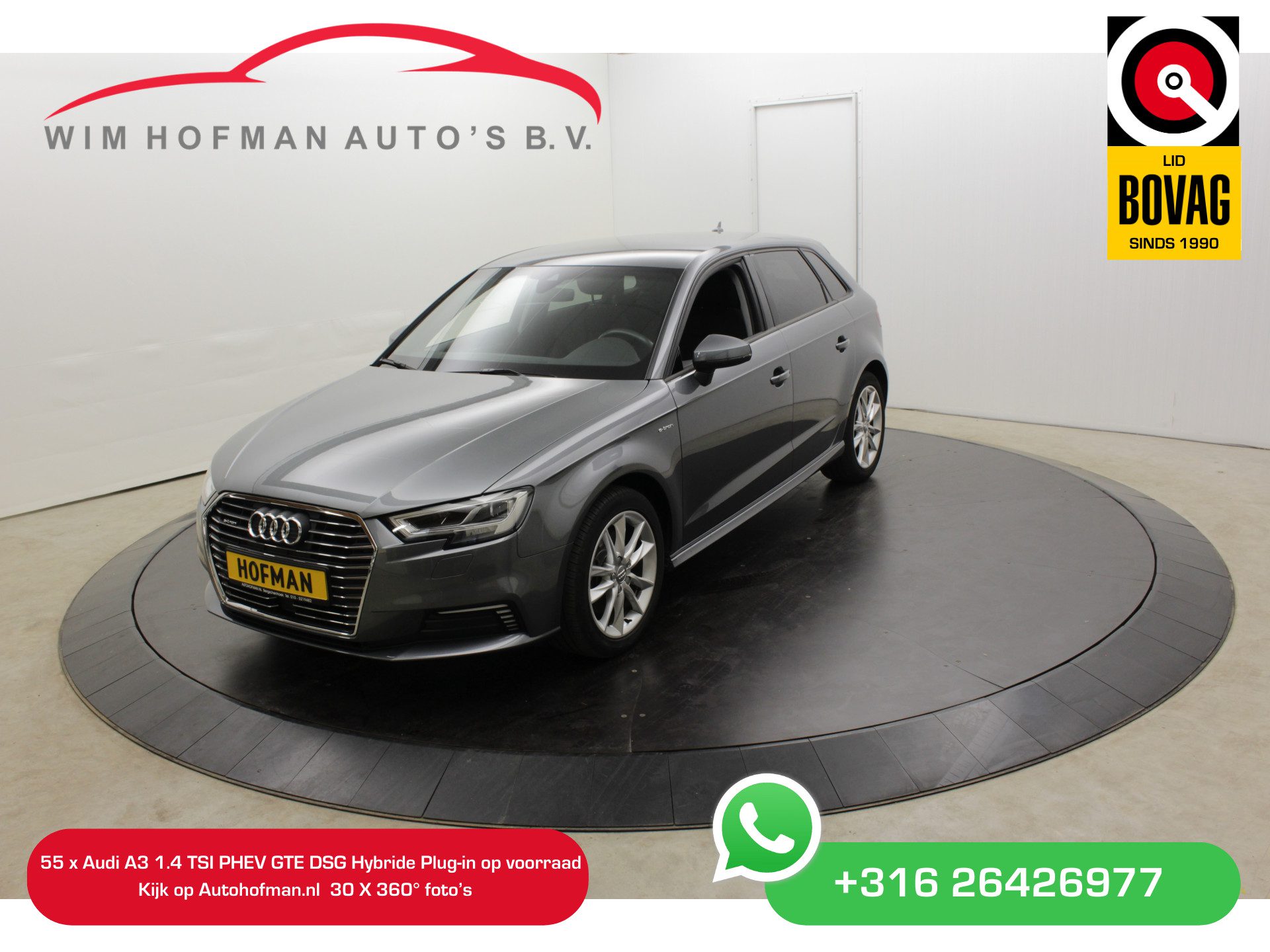 Audi A3 Sportback 1.4 e-tron 204PK Sport Clima Sportstoel Lane assist Navi PDC