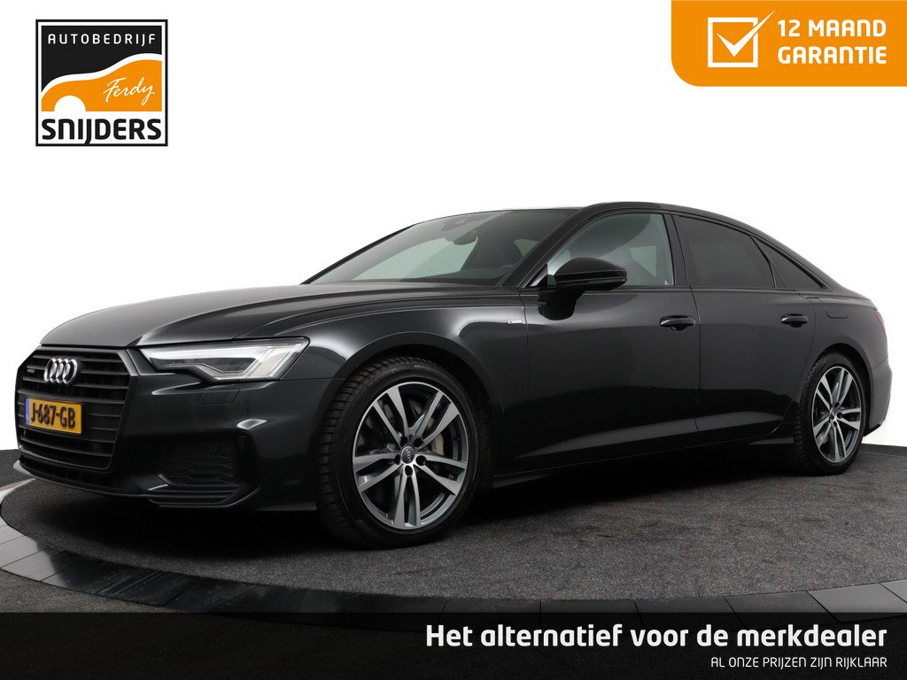 Audi A6 Limousine 50 TFSI-e Quattro S-LINE Black Edition, Orig.NL – 12 MND GARANTIE | Virtual | Leer S-Line | Matrix LED -RIJKLAAR