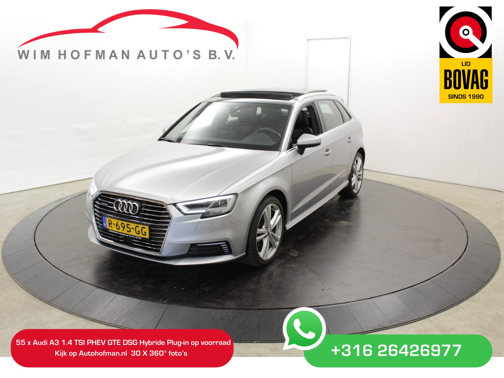 Audi A3 Sportback e-tron 2X S-line Pano Virtual Dash