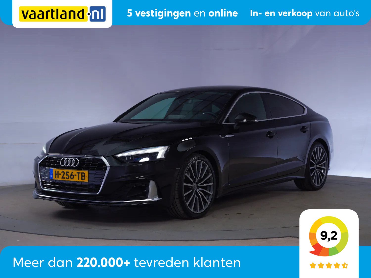 Audi A5 SPORTBACK 40 TFSI 190pk Launch Ed. Sport Aut. [ LED Virtual Navi Sportstoelen ]