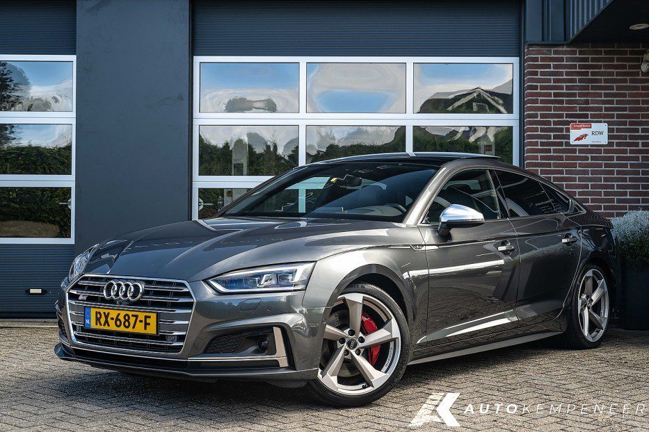 Audi A5 Sportback 3.0 TFSI S5 quattro Pro Line Plus | Panorama | B&O | Head-Up | Massage | 360 | ACC | Leder | NL-Auto |