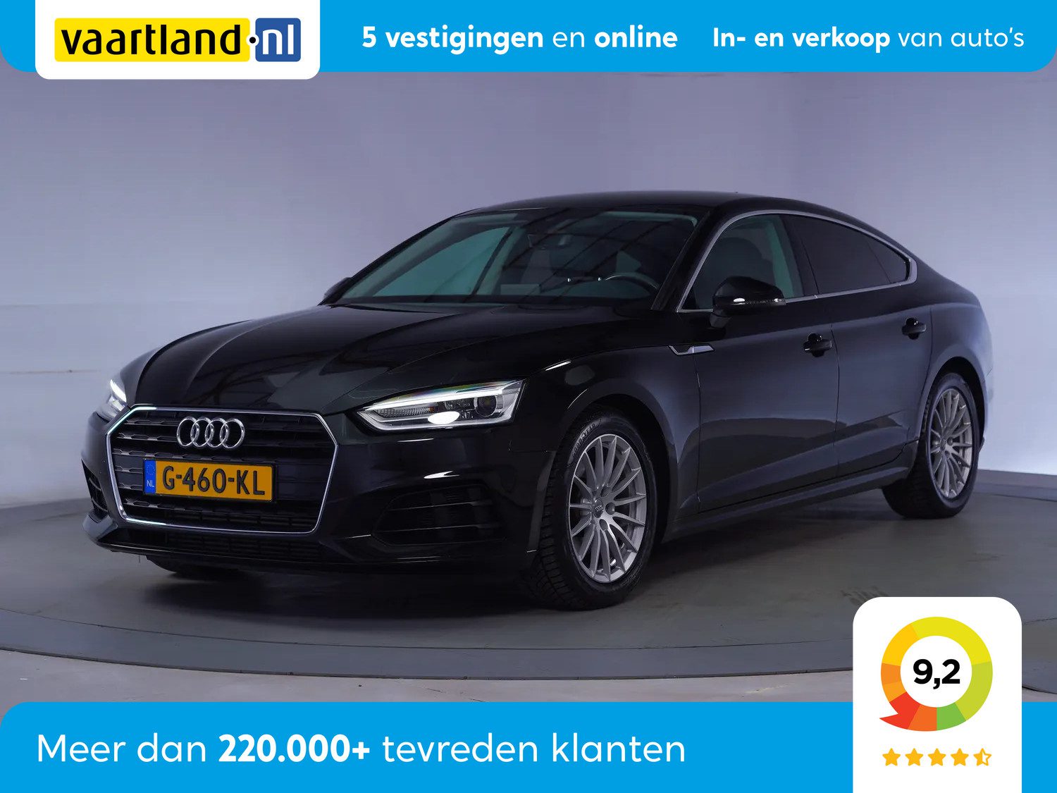 Audi A5 SPORTBACK 35 TFSI 150 PK Aut. [ Full LED Leder Cruise ]